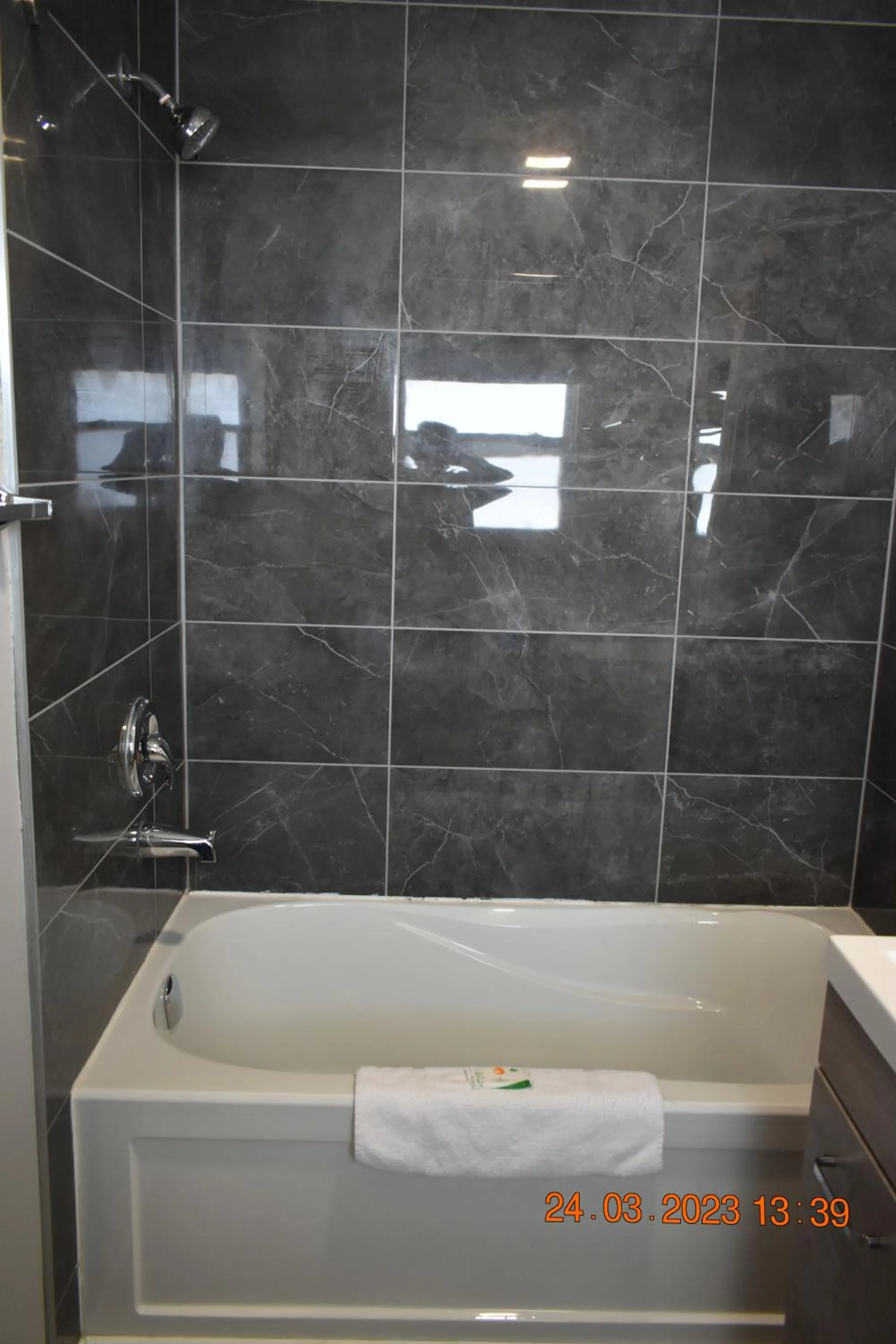 Bathroom in Time Travellers Motel