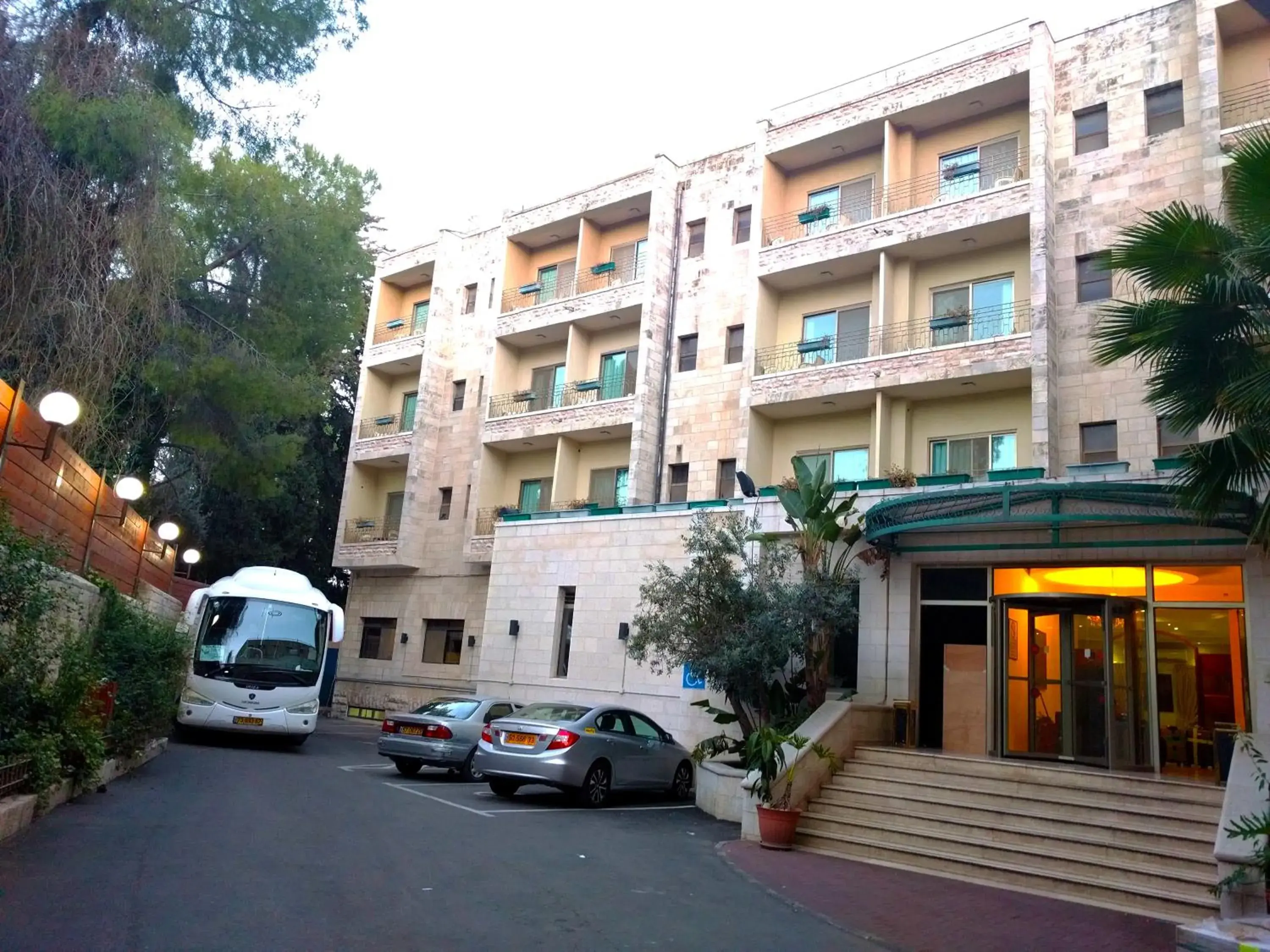 Facade/entrance in Holy Land Hotel