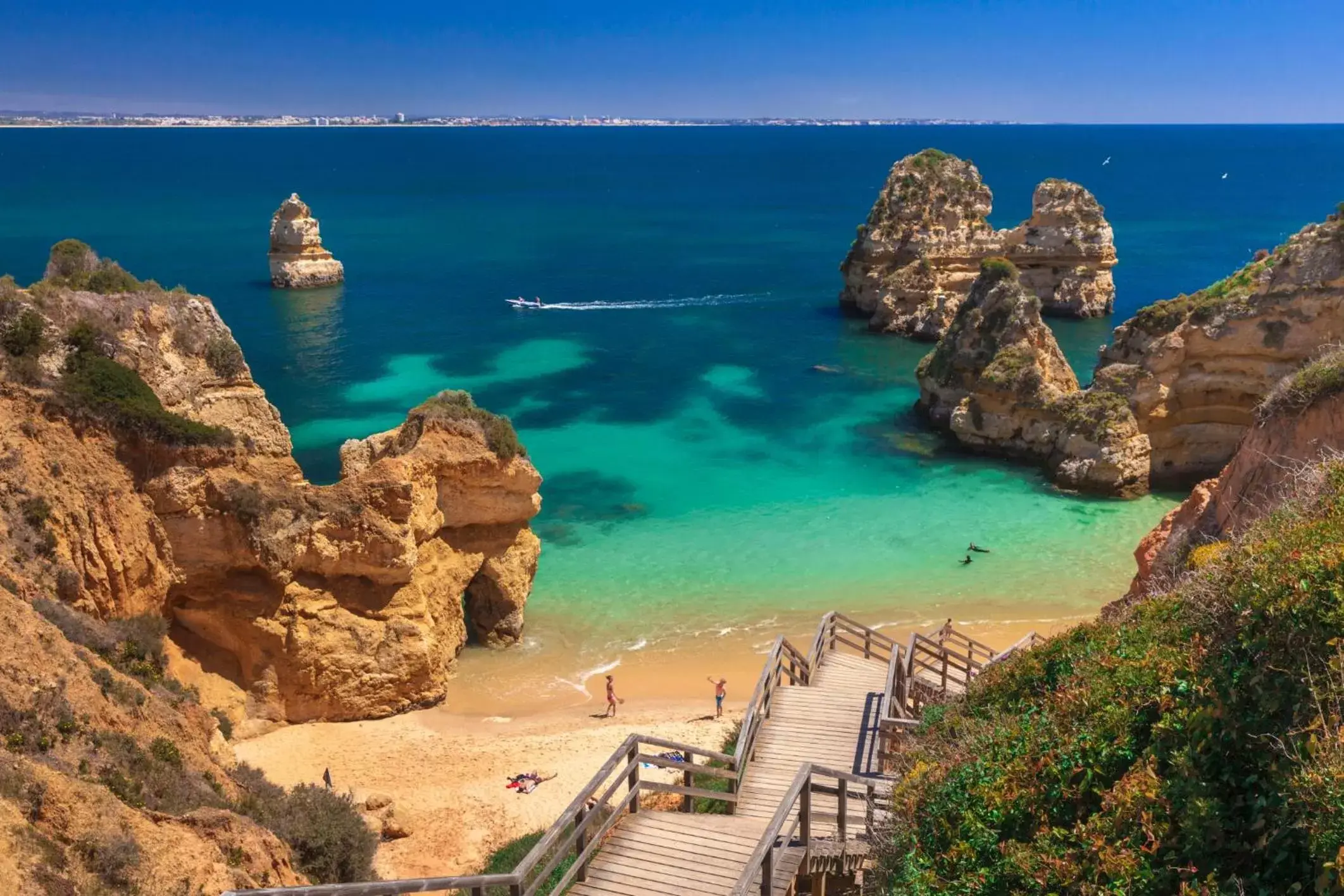 Beach, Natural Landscape in Quinta Pereiro Tropic Garden, Algarve