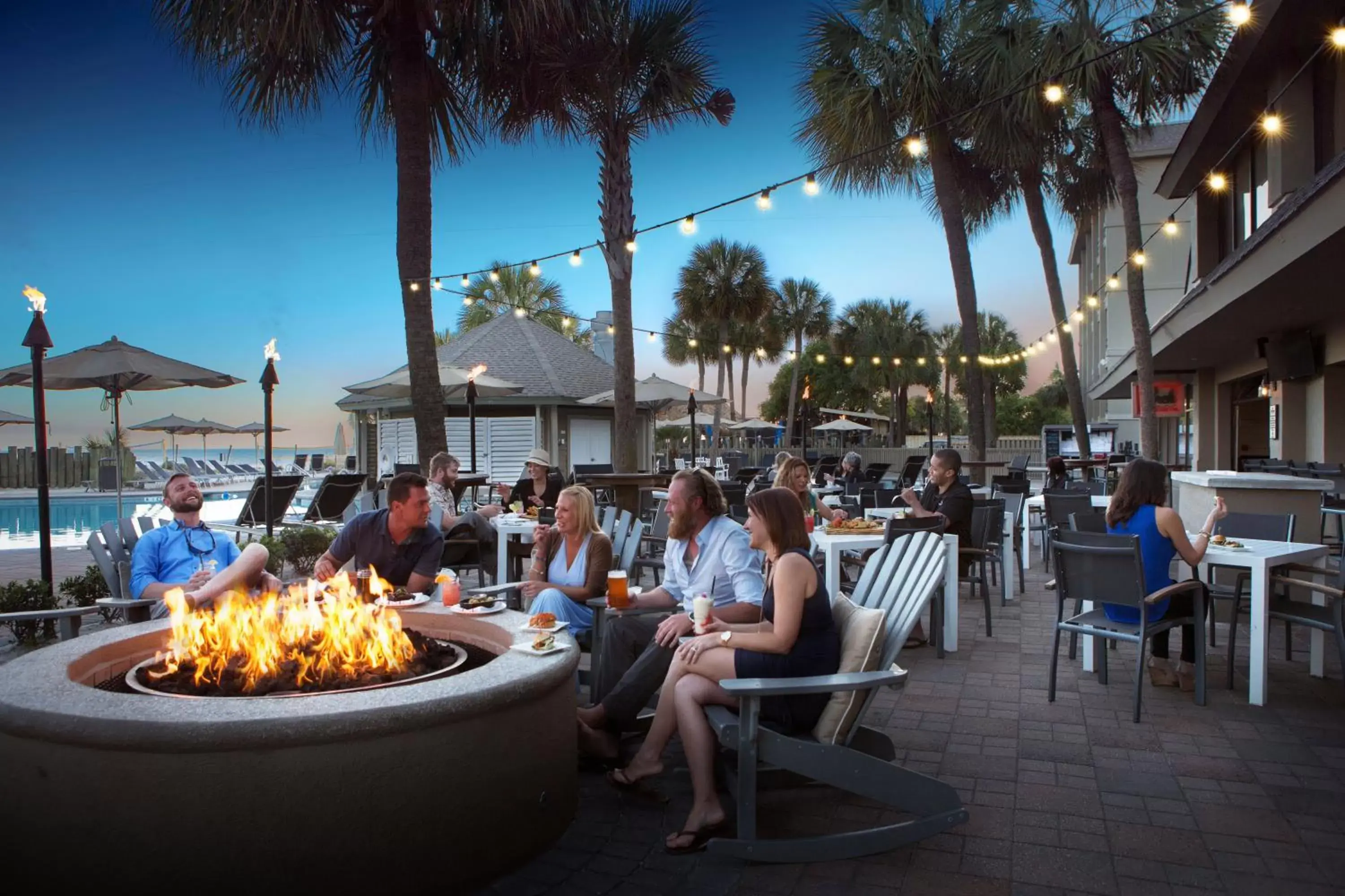 Restaurant/places to eat in Beach House Resort Hilton Head Island