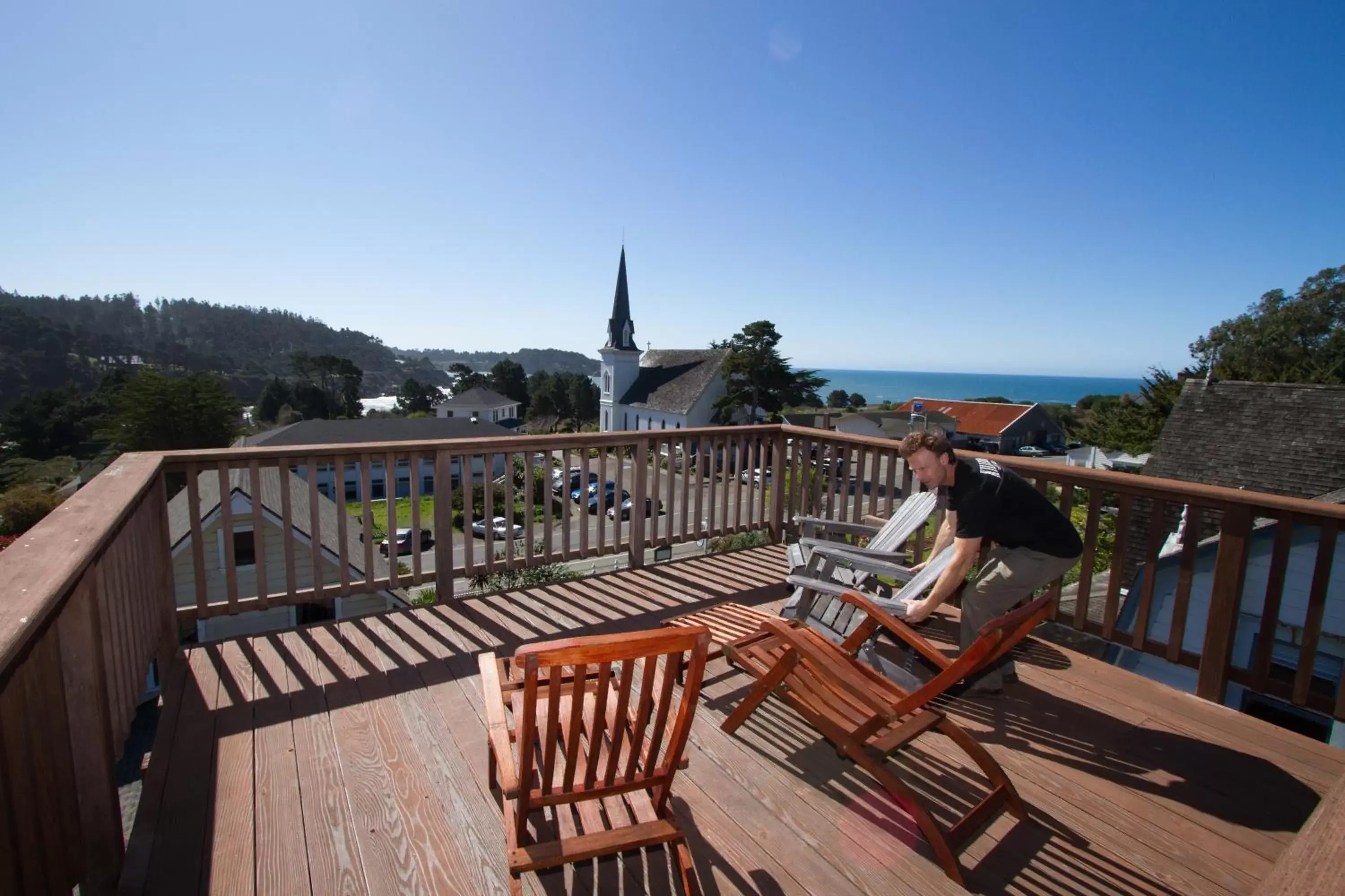 River view, Balcony/Terrace in Sweetwater Inn and Spa