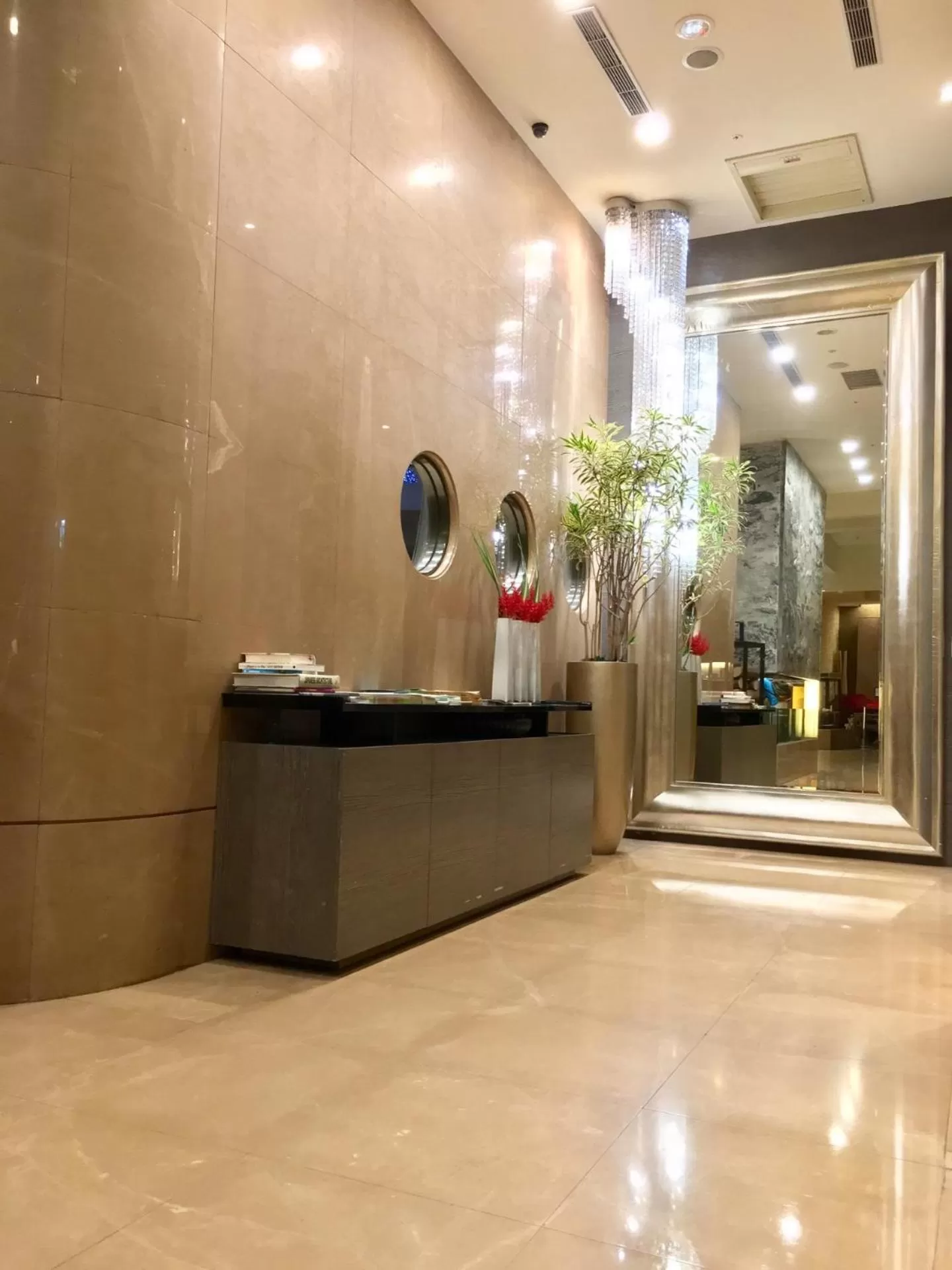 Decorative detail in City Suites - Taipei Nandong