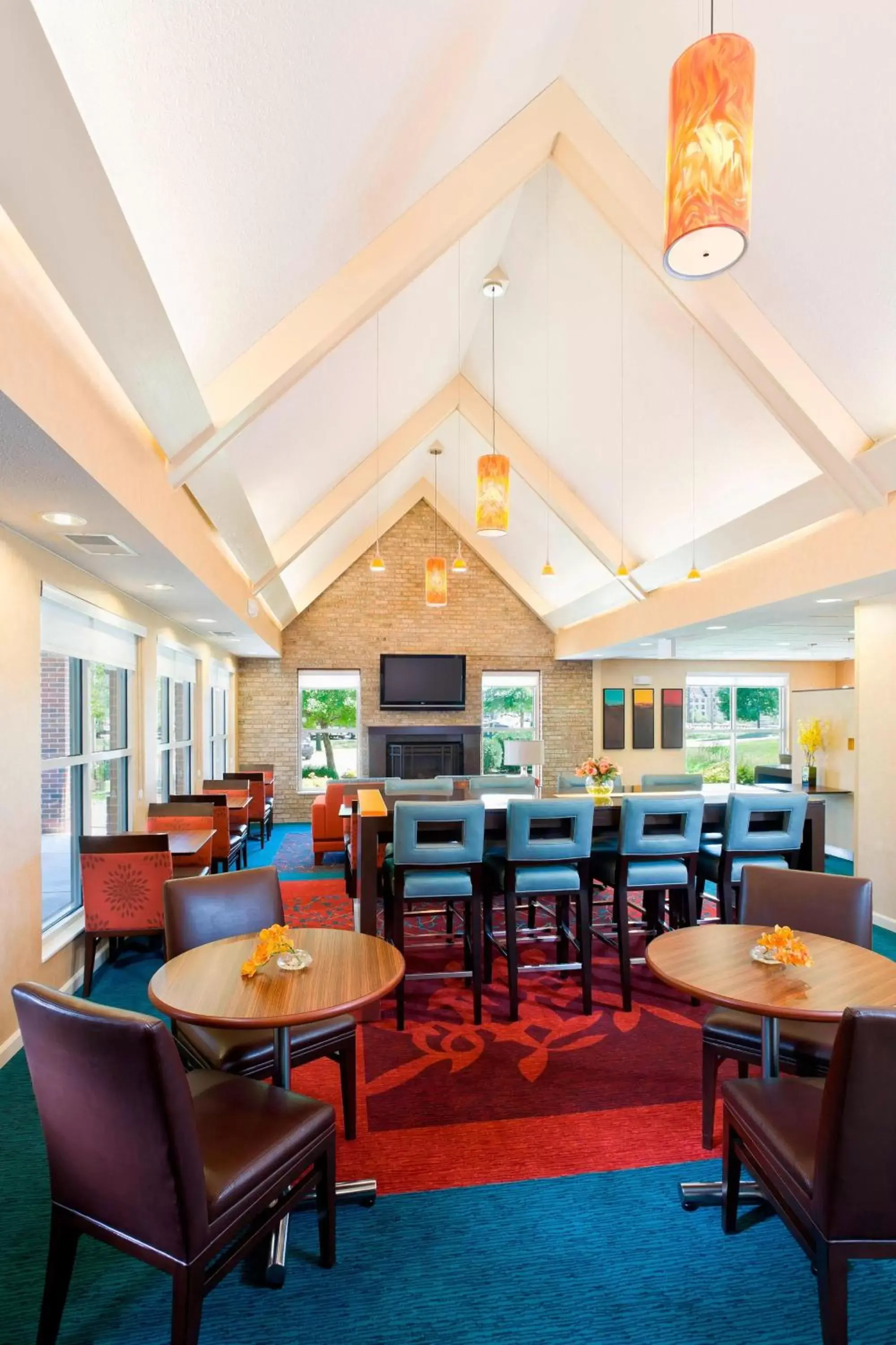Restaurant/places to eat, Lounge/Bar in Residence Inn by Marriott Cedar Rapids