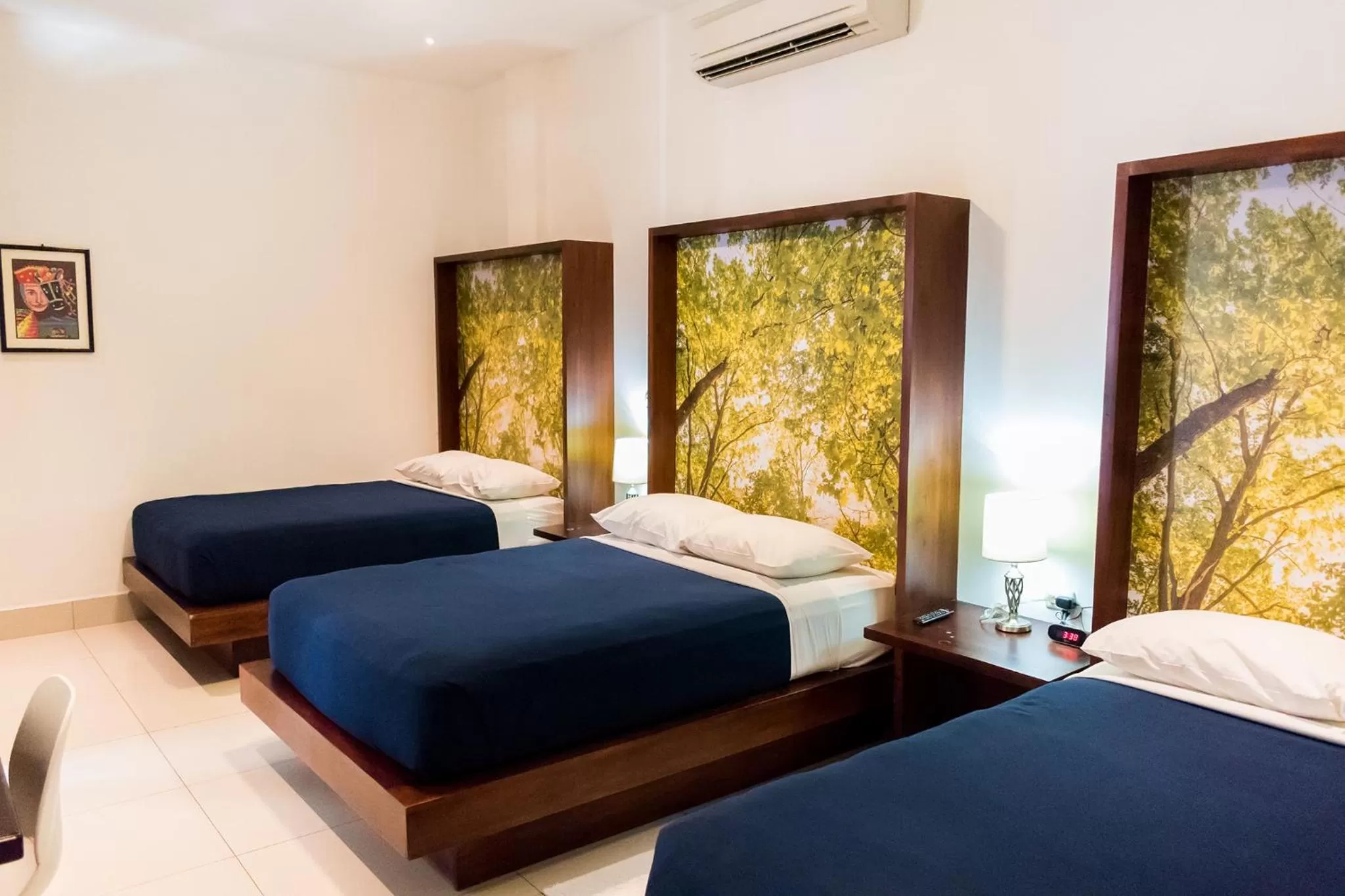 Bed in Hotel Agualcas