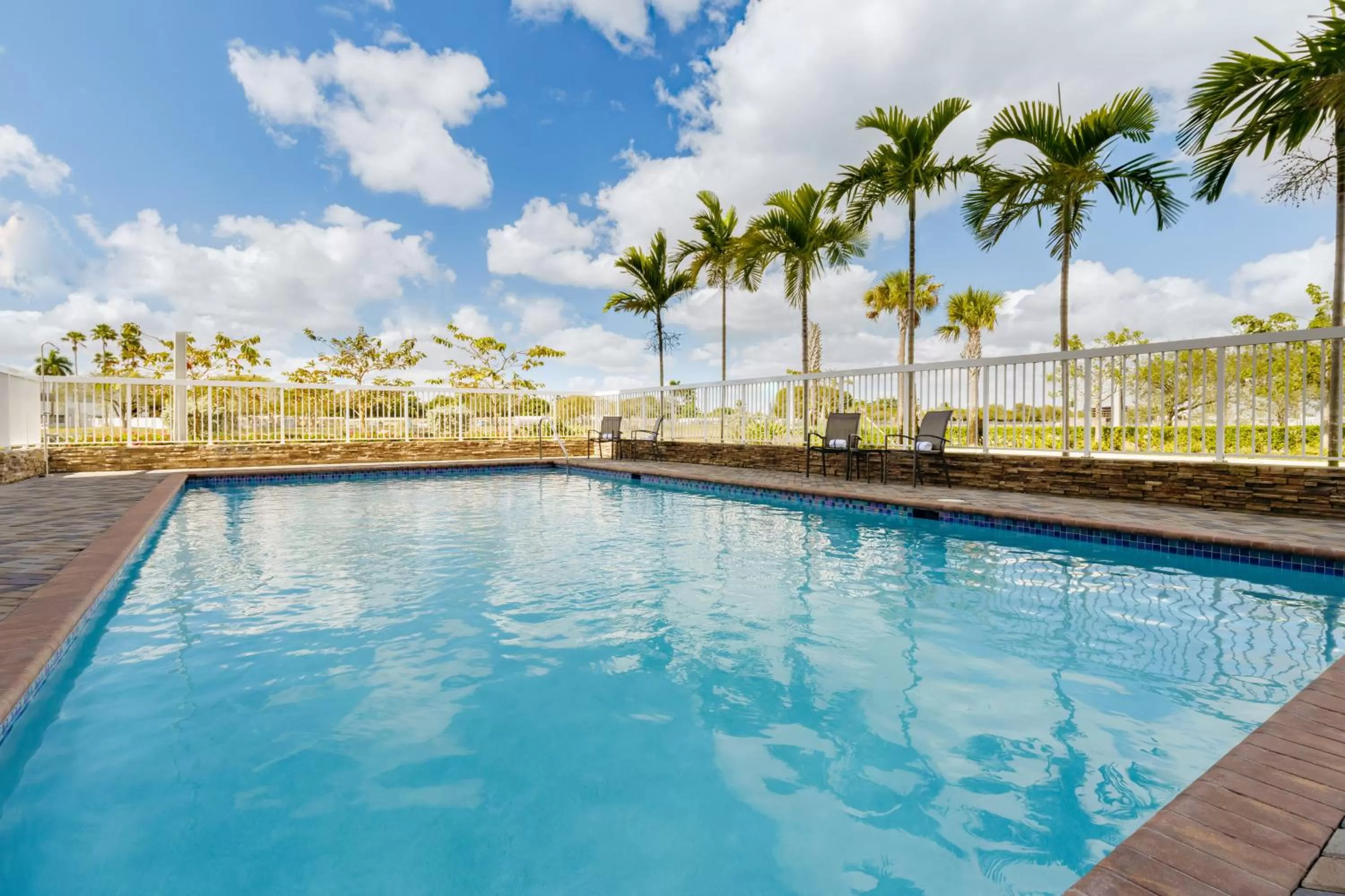 Pool view in Fairfield Inn & Suites Homestead Florida City