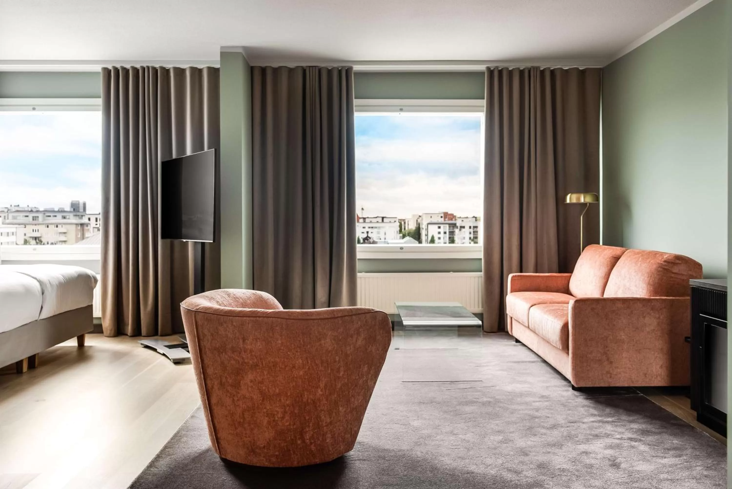 Photo of the whole room, Bed in Radisson Blu Hotel, Oulu