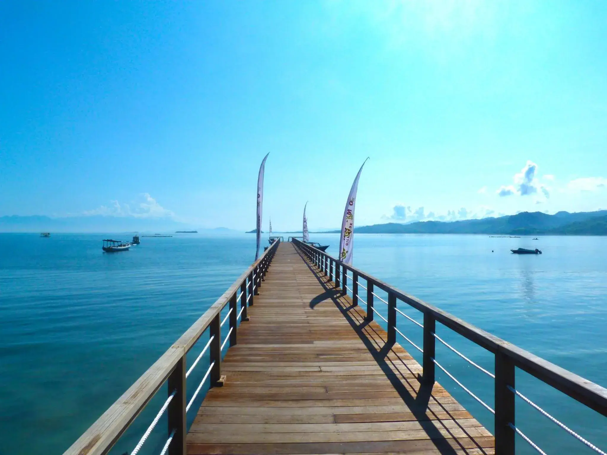 Sea view in Kokomo Resort Gili Gede
