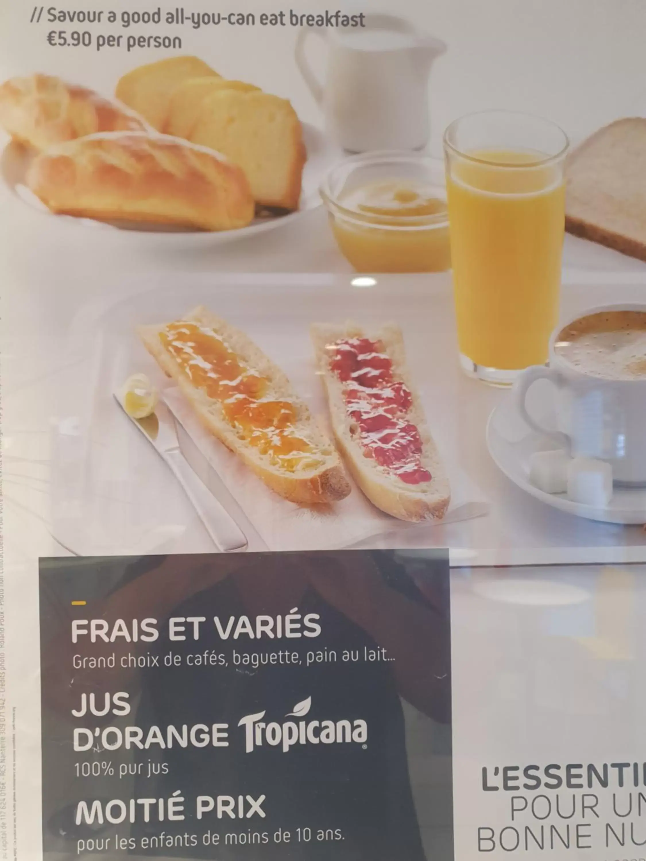 Breakfast in Premiere Classe Besancon Ecole Valentin