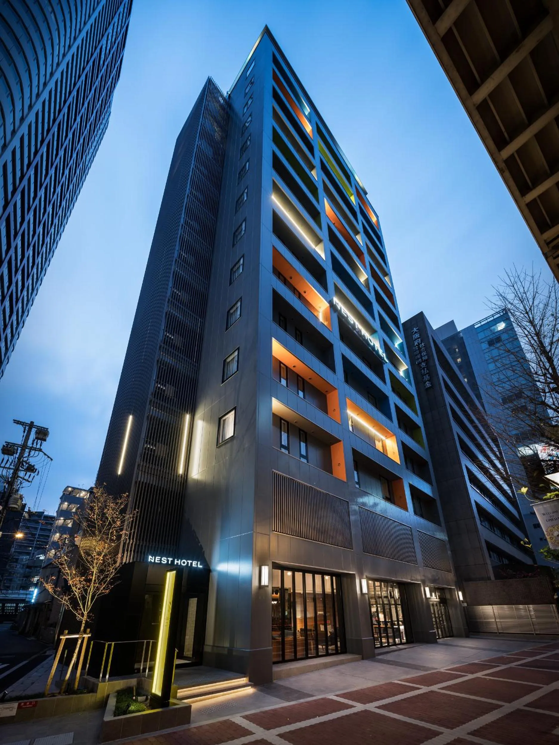 Facade/entrance in Nest Hotel Osaka Umeda