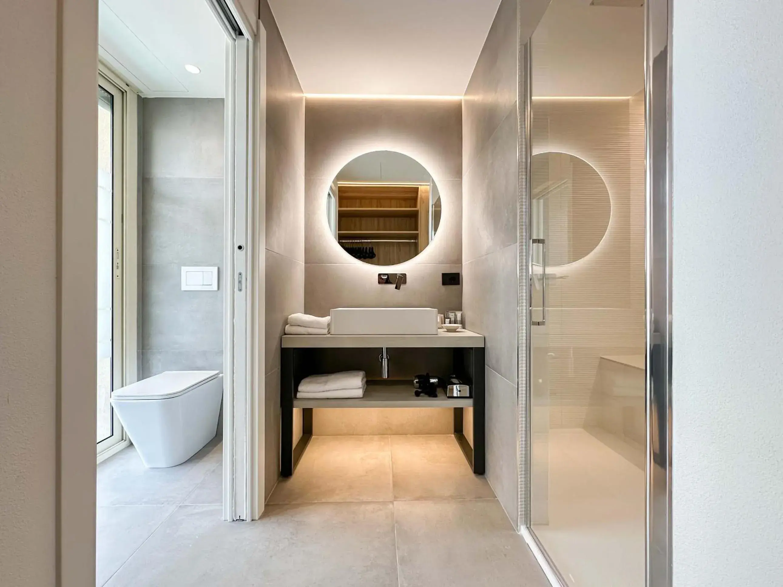 Bathroom in Bellettini Hotel