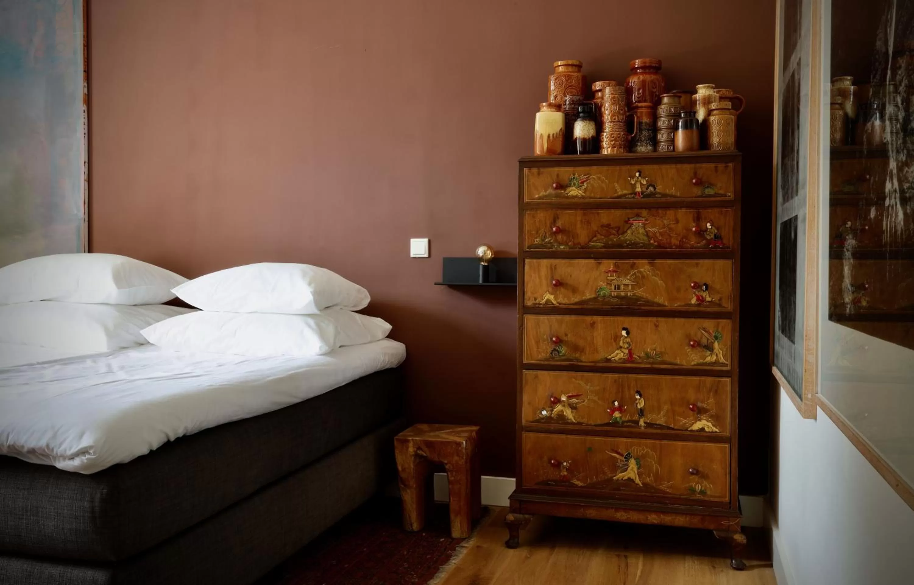 Photo of the whole room, Bed in de Lochemse Berg