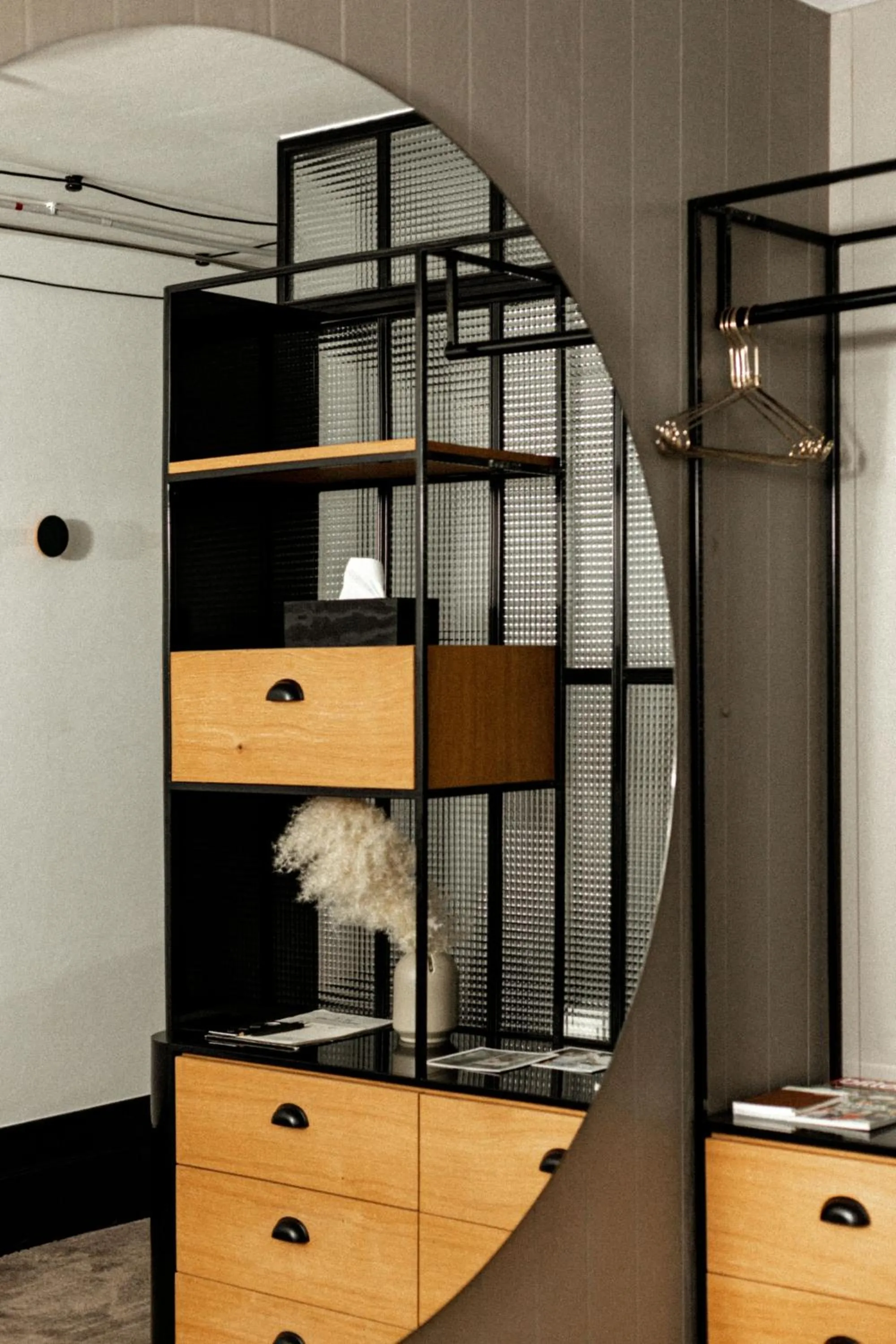 wardrobe in Hotel Rum Budapest