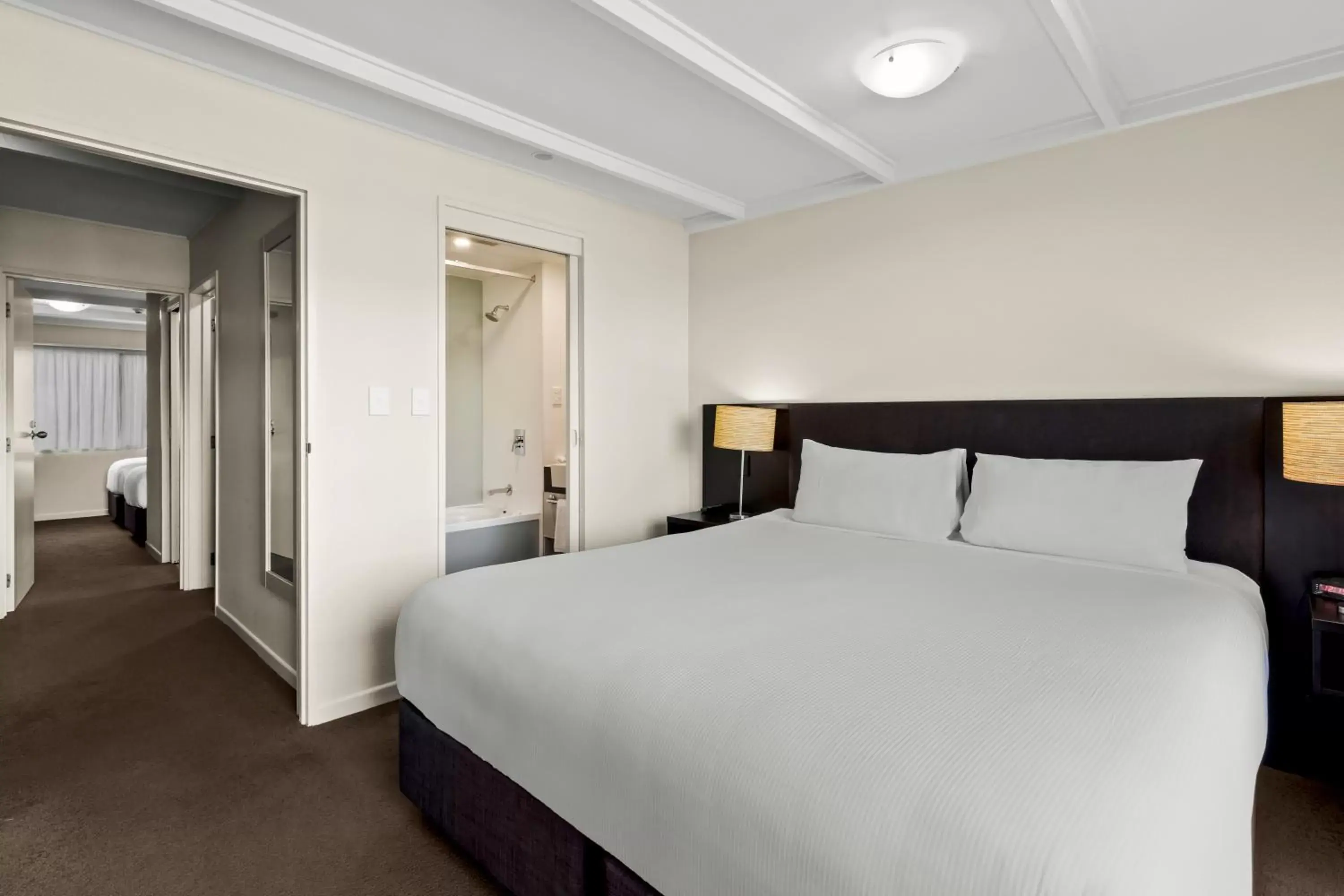 Bed in Copthorne Hotel & Apartments Queenstown Lakeview