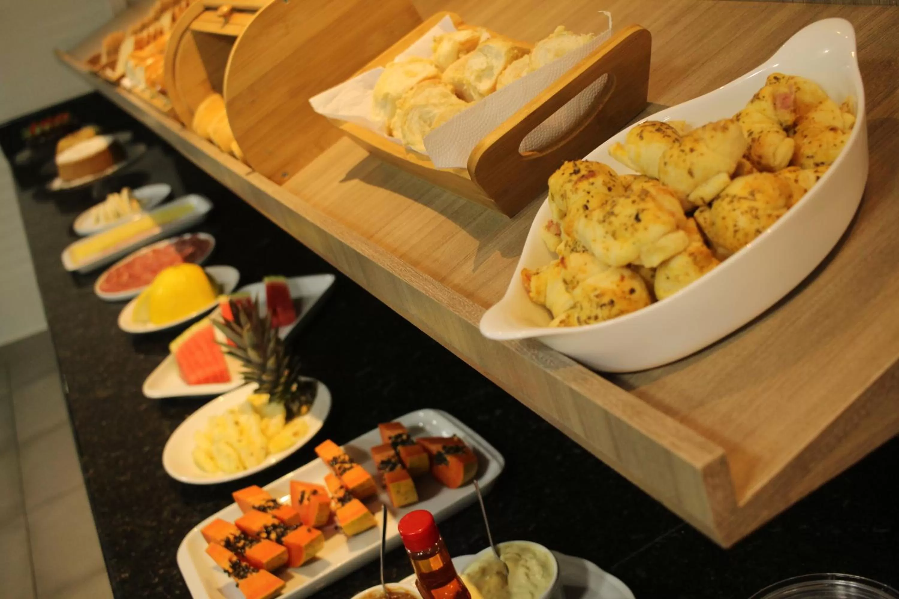 Continental breakfast in Hotel Marjaí