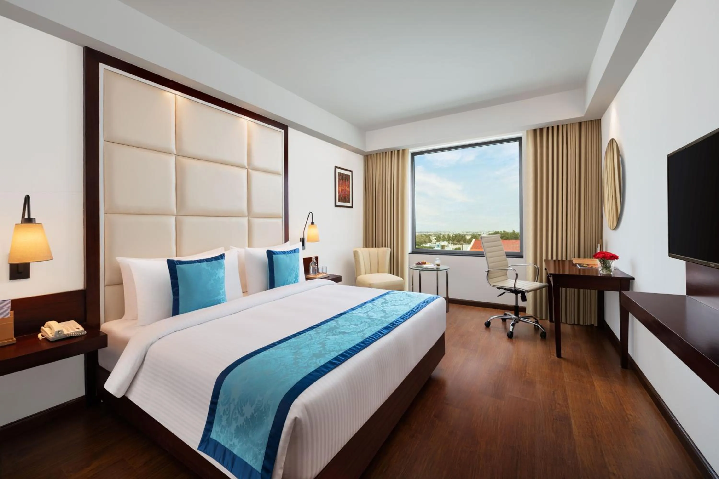 Bedroom, Bed in Fortune Park, Tiruppur - Member ITC Hotels' Group