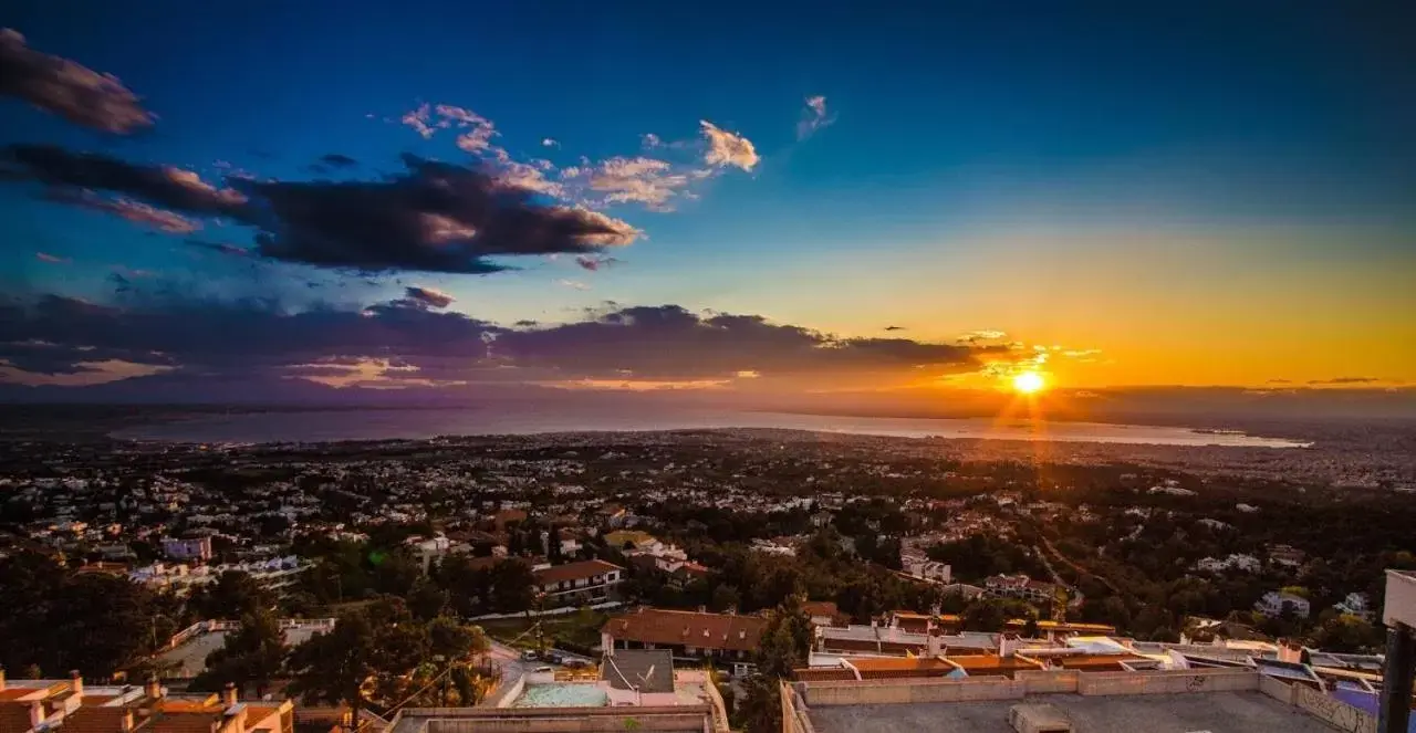 View (from property/room), Bird's-eye View in Hotel Panorama