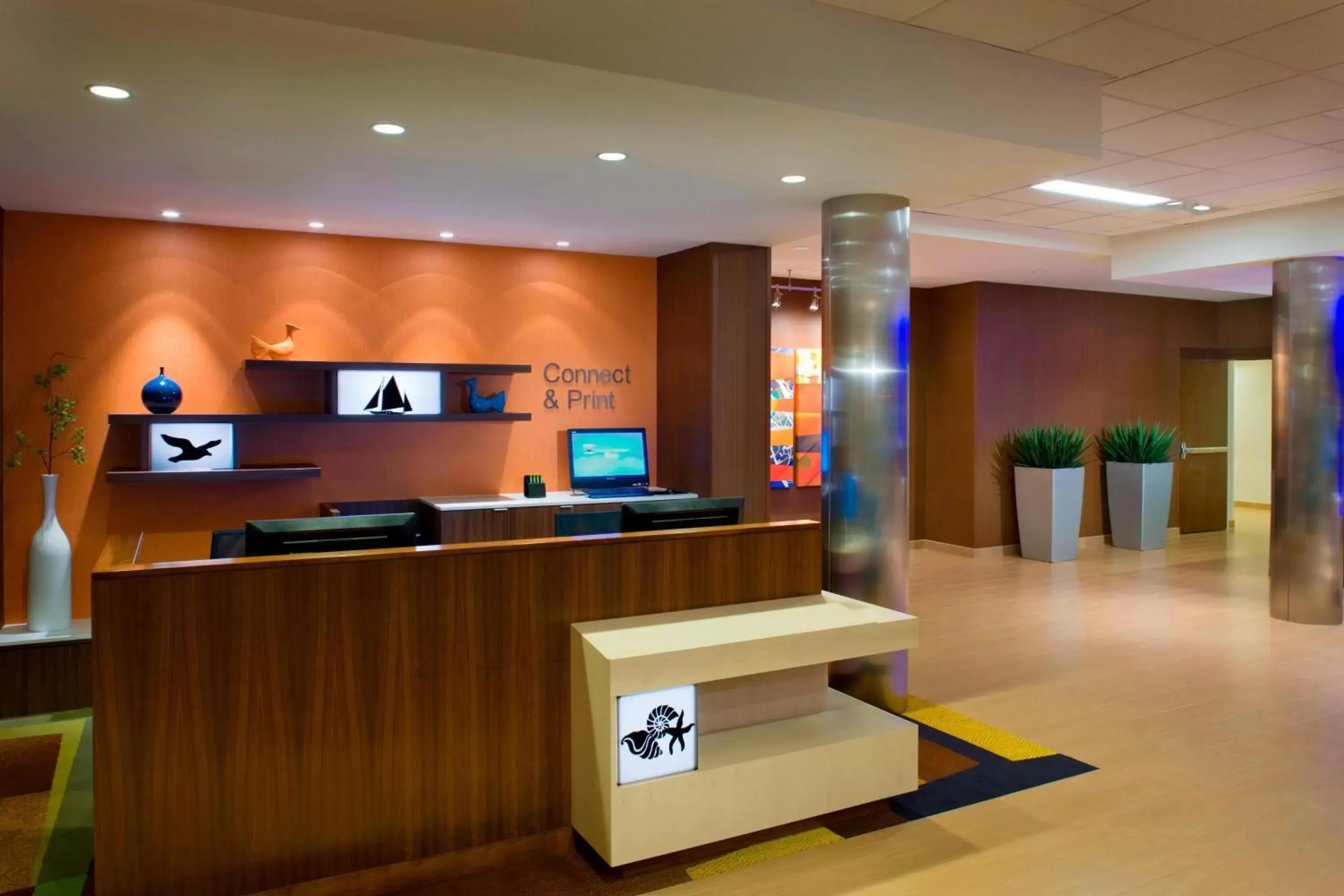 Business facilities, Lobby/Reception in Fairfield Inn & Suites by Marriott Tustin Orange County