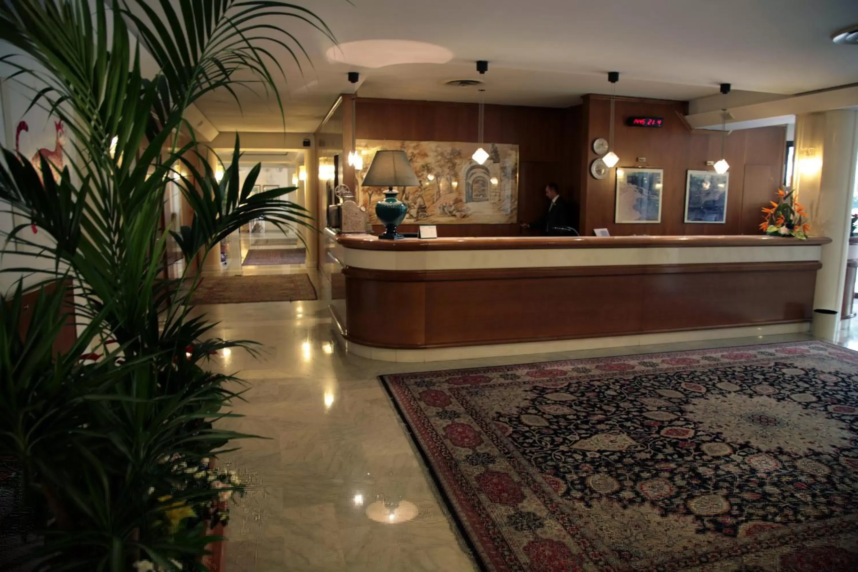 Lobby or reception in Hotel Bassetto