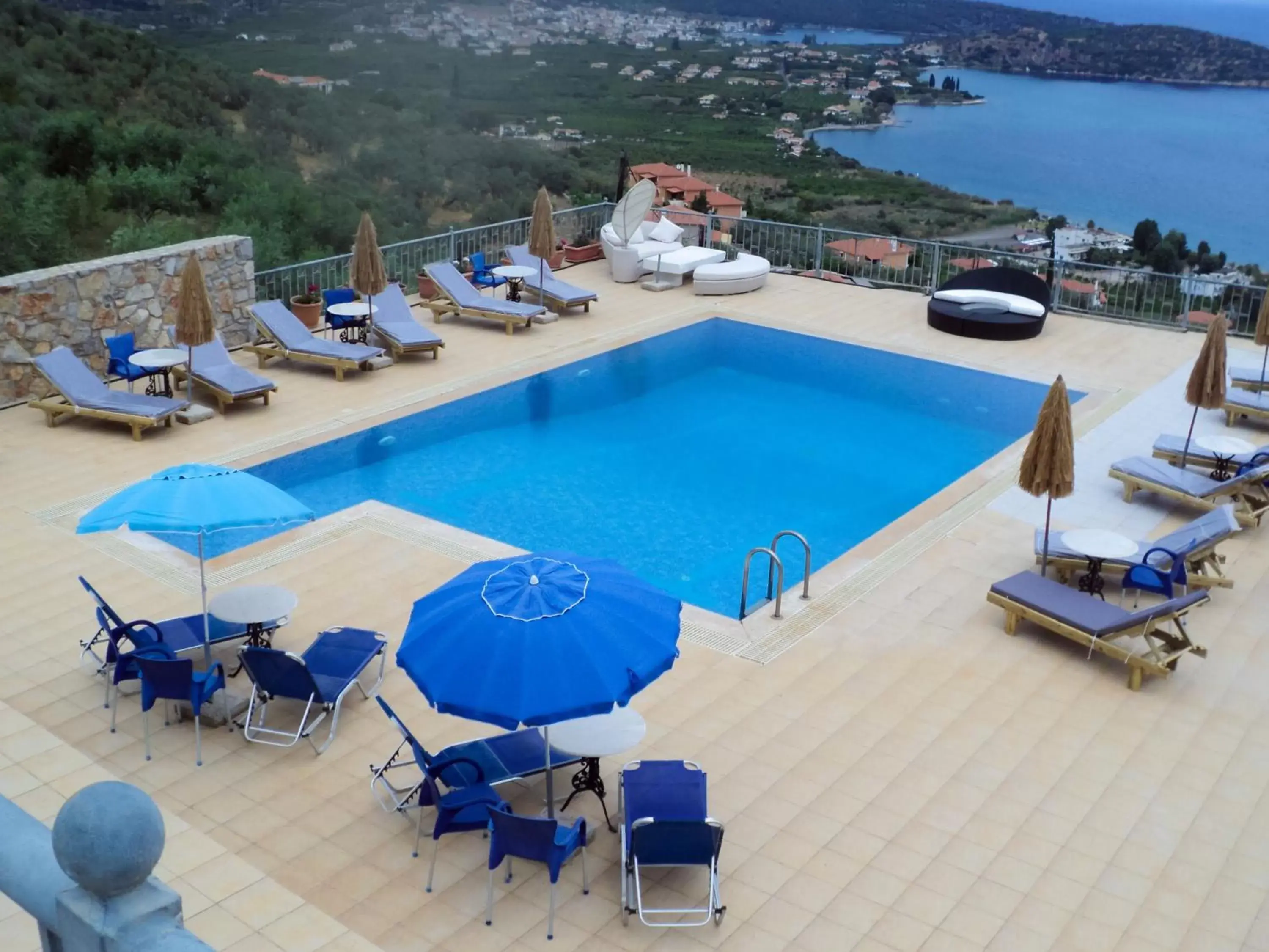 Pool View in Epidavros Seascape