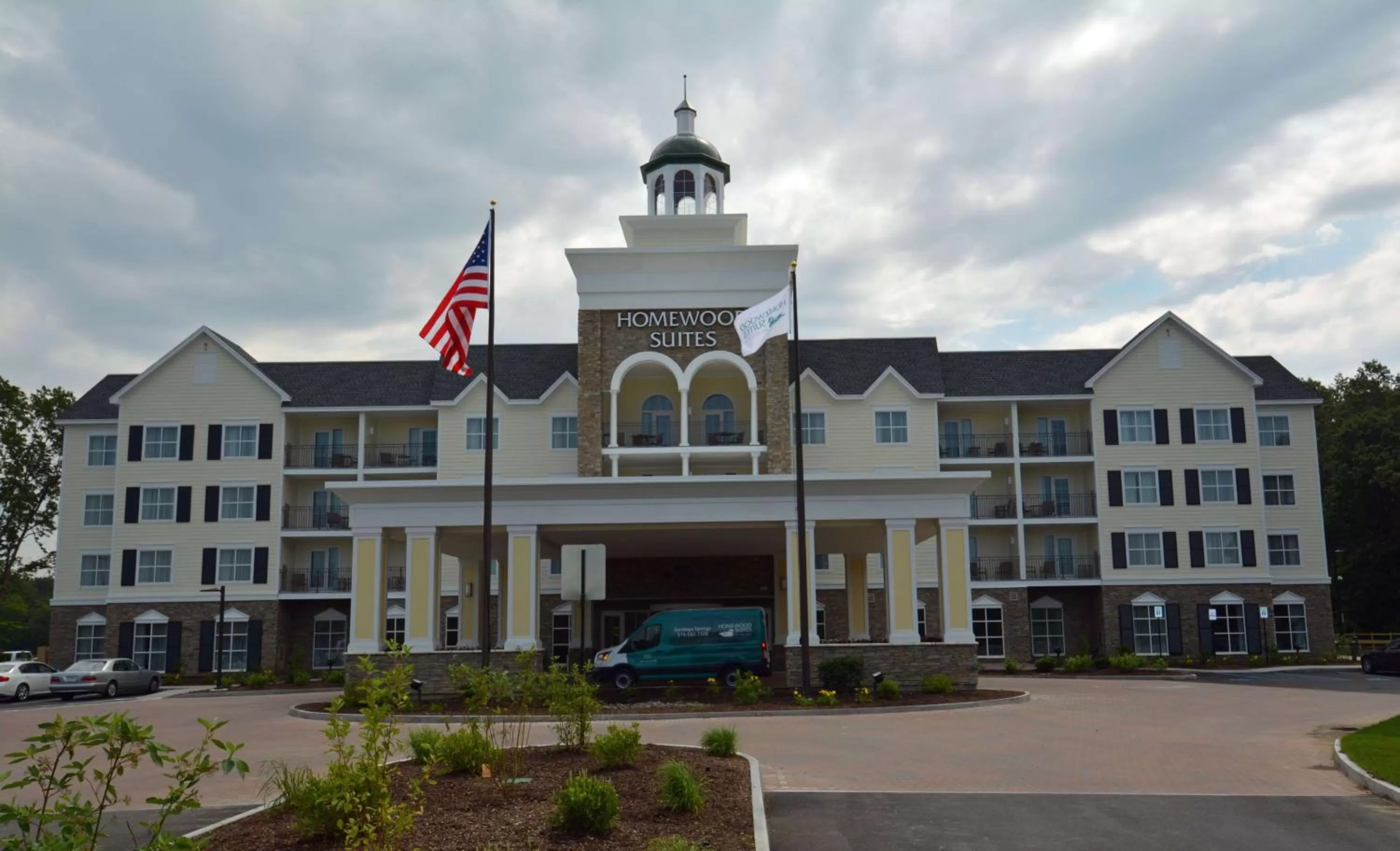 Property building in Homewood Suites By Hilton Saratoga Springs