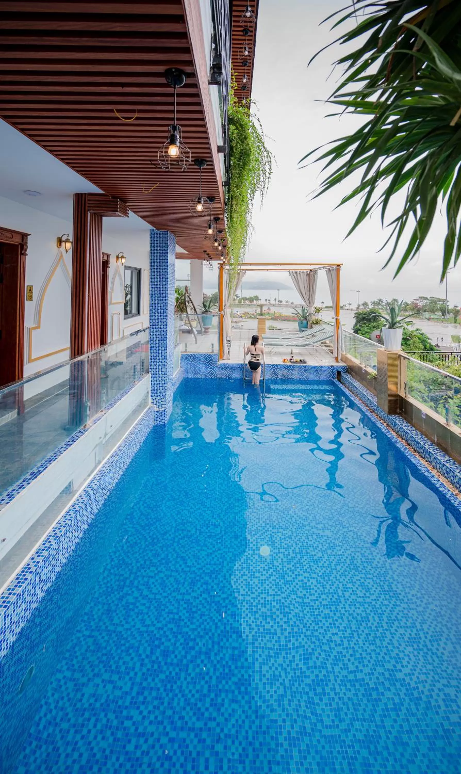 Swimming pool in Athena Hotel Quy Nhơn