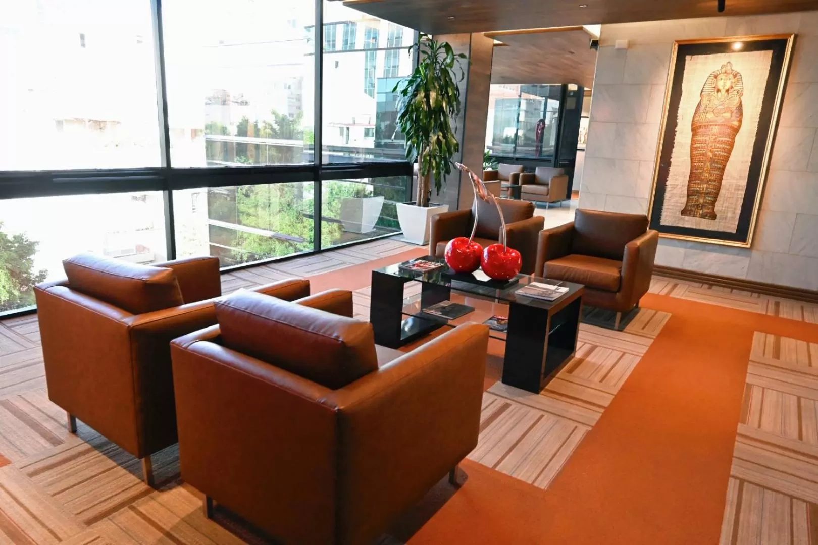 Living room in Hotel Park Nilo Reforma