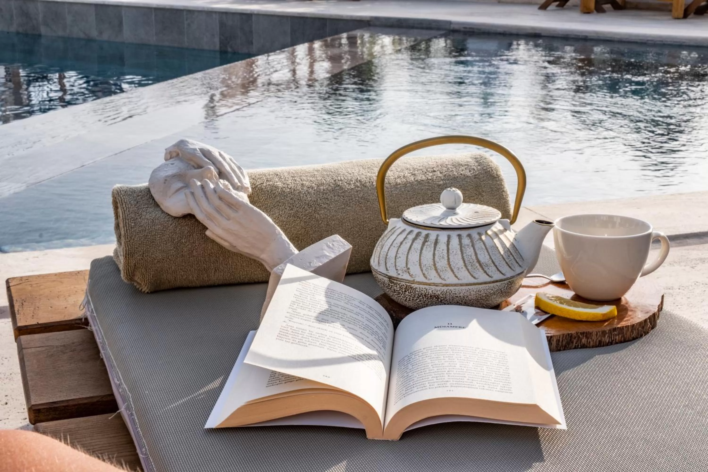 Swimming pool in Manzara Boutique Hotel - Adults Only