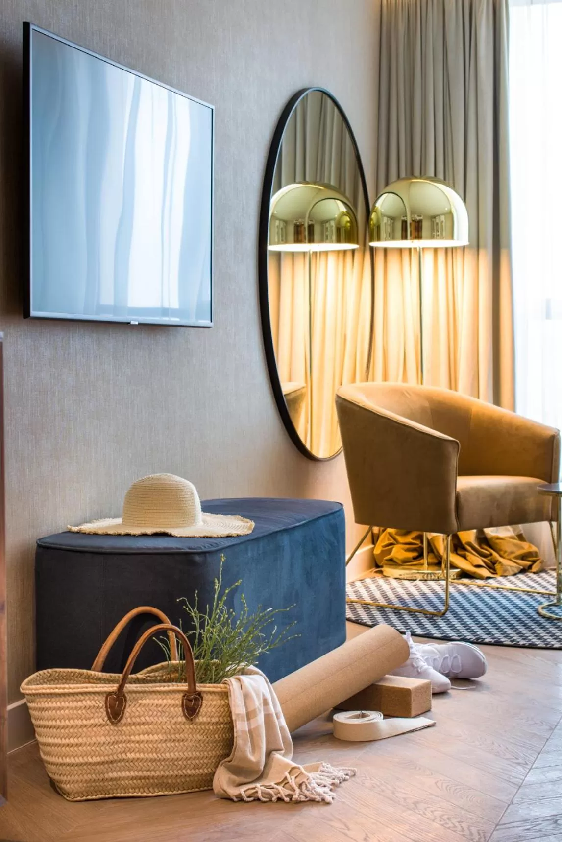 Seating area in Radisson Blu Hotel Sopot
