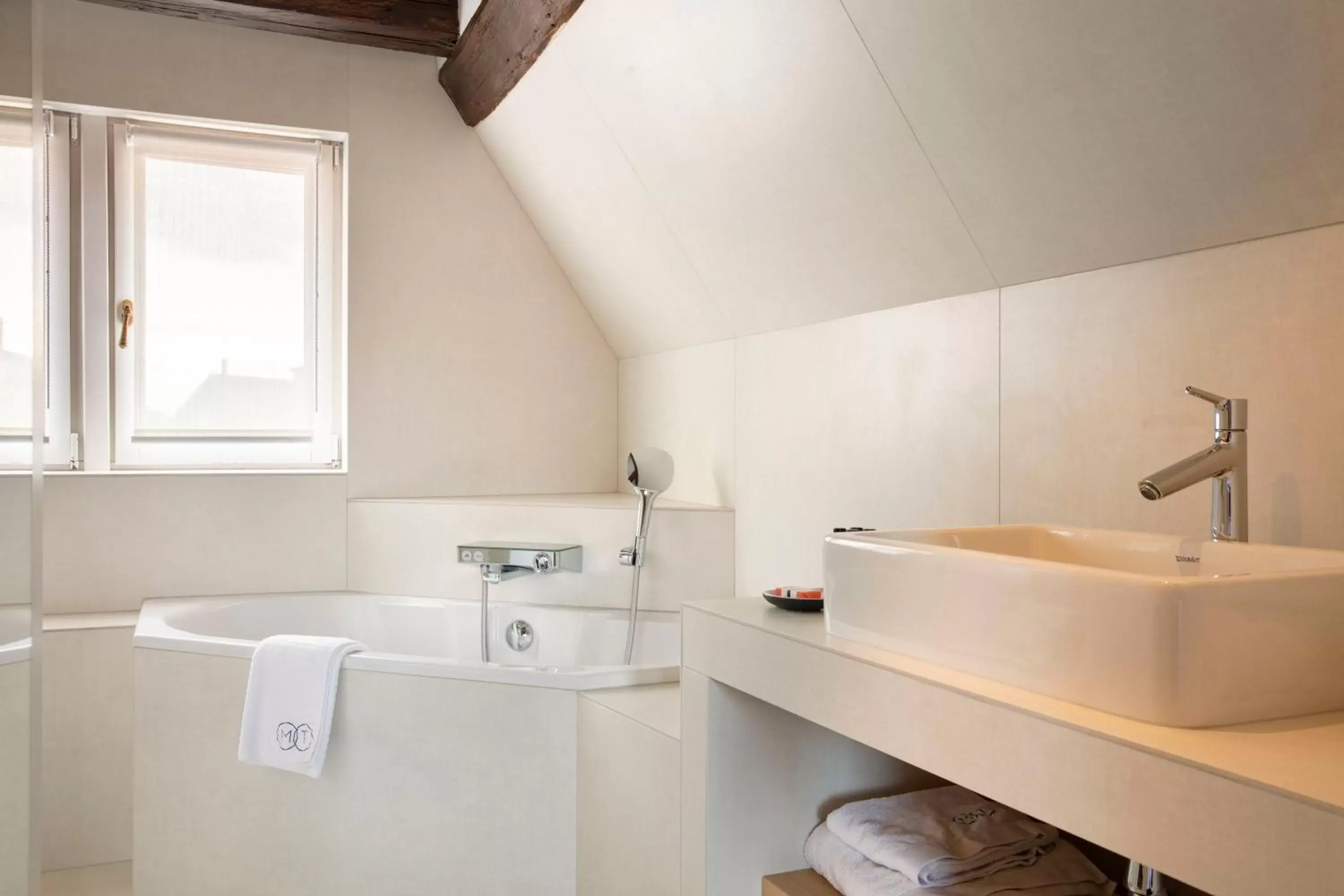 Bathroom in Relais & Châteaux La Maison Des Têtes