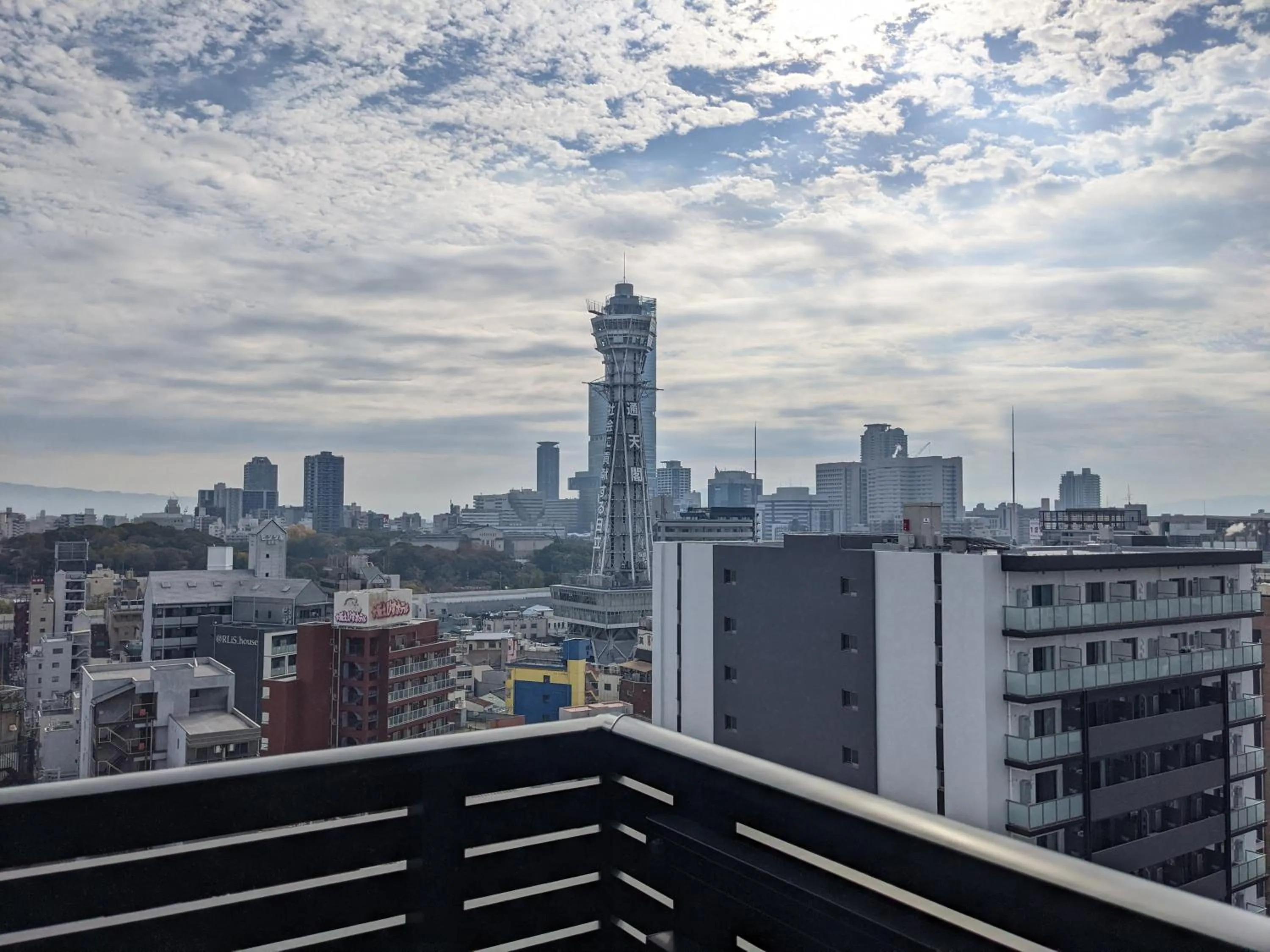 Balcony/Terrace in ESLEAD HOTEL Namba South Ⅲ