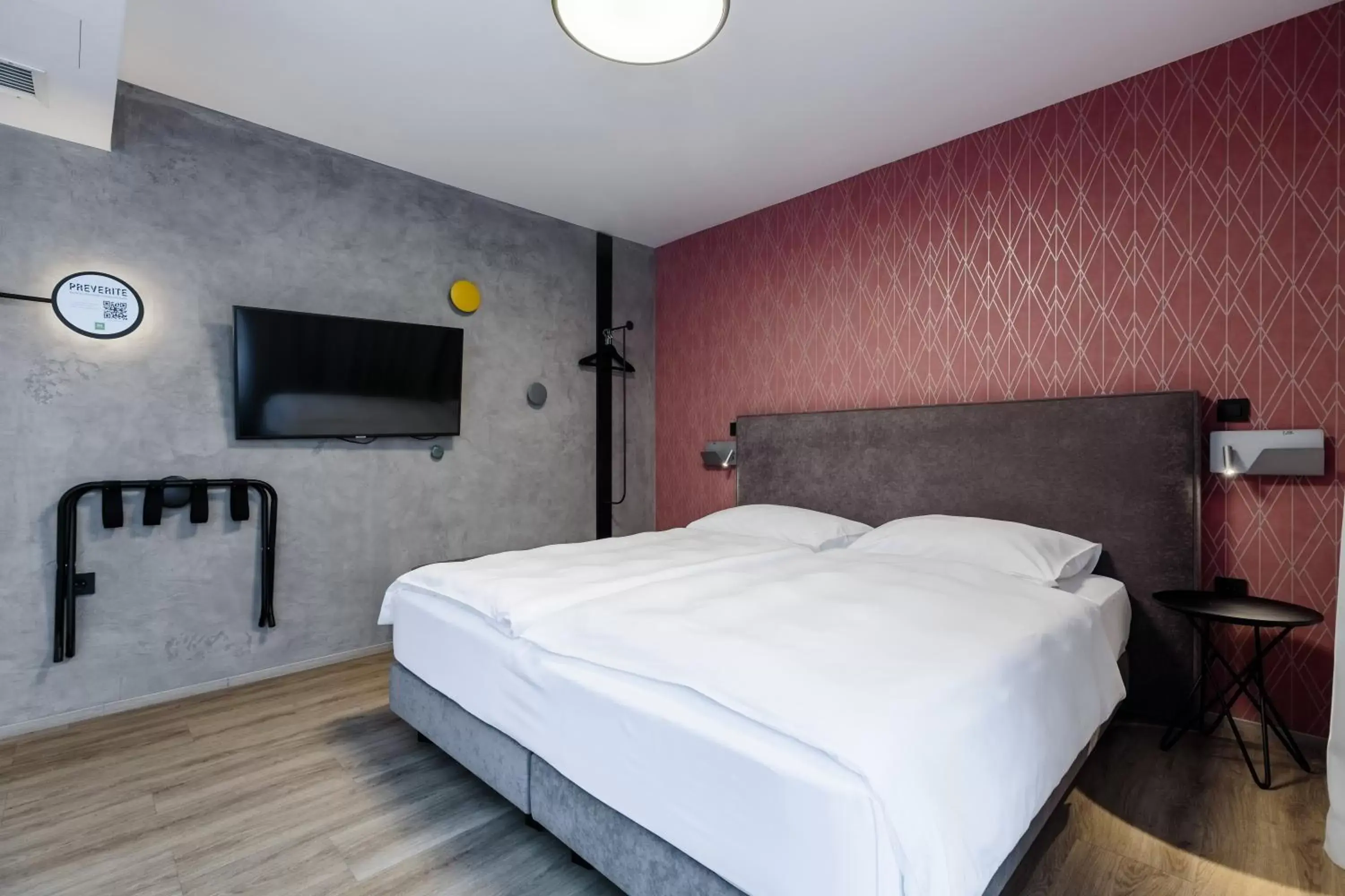 Bedroom, Bed in ibis Styles Ljubljana Centre