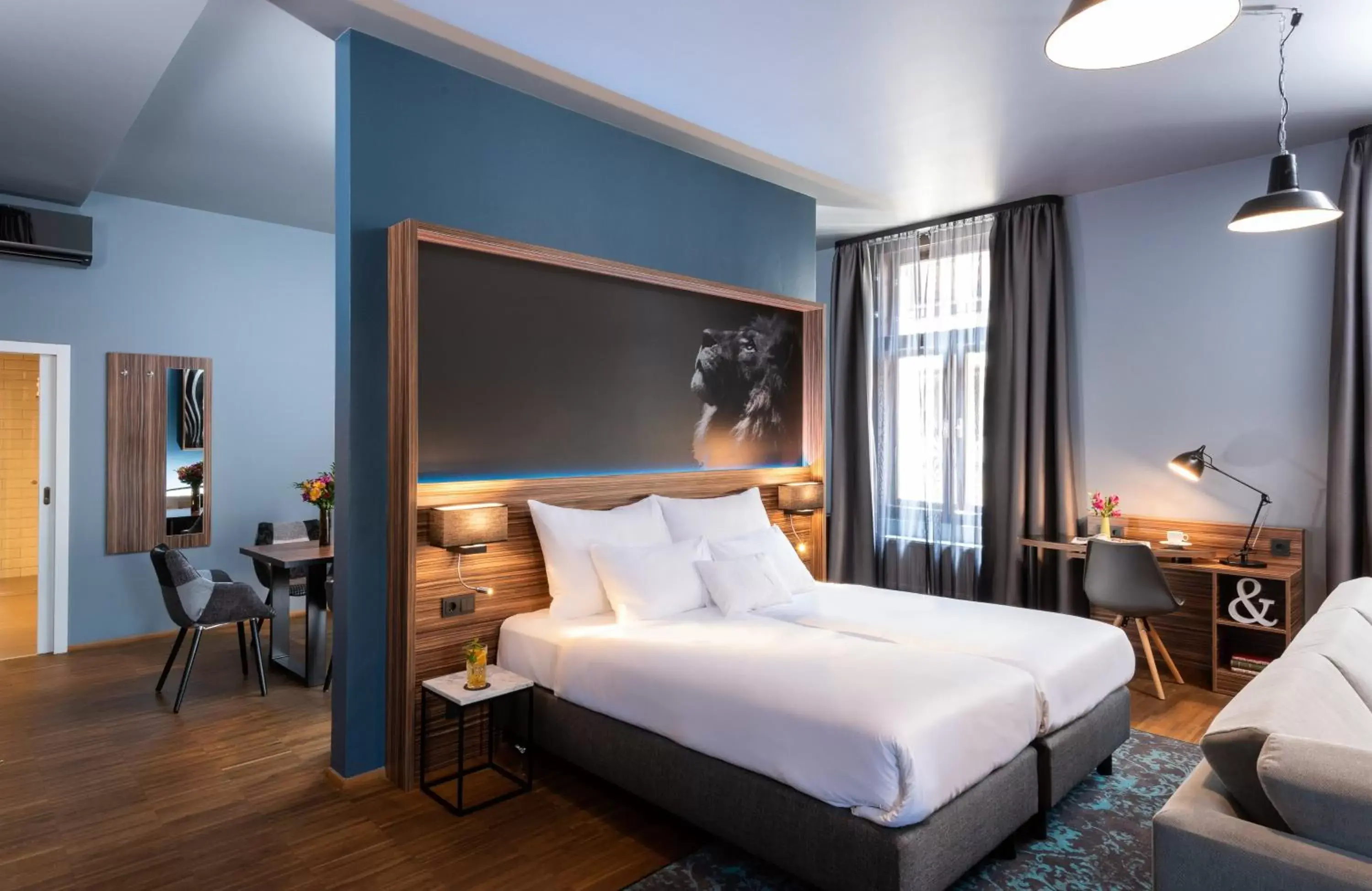 Photo of the whole room, Bed in NYX Hotel Prague by Leonardo Hotels