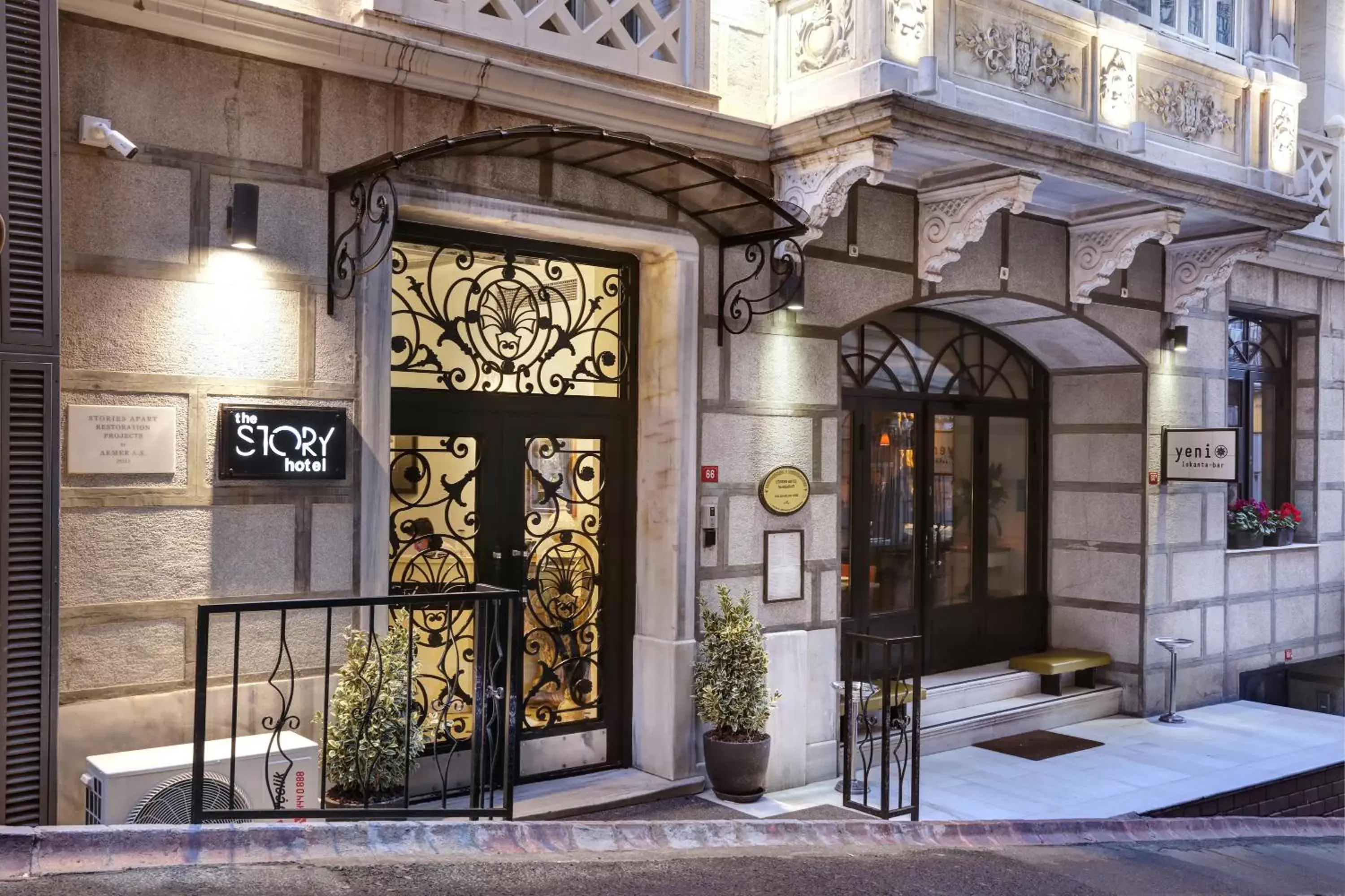 Facade/entrance in The Story Hotel Pera