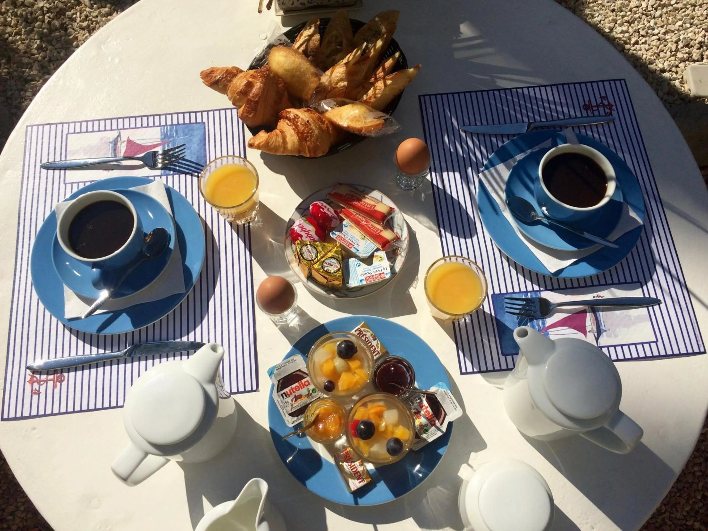 Breakfast in Hotel Villa Rose