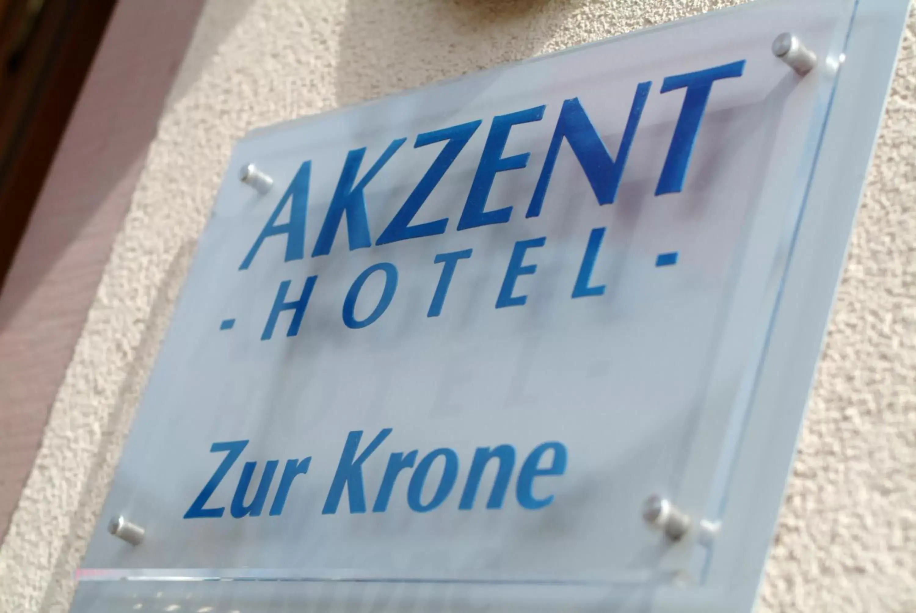 Logo/Certificate/Sign, Property Logo/Sign in AKZENT Hotel Krone