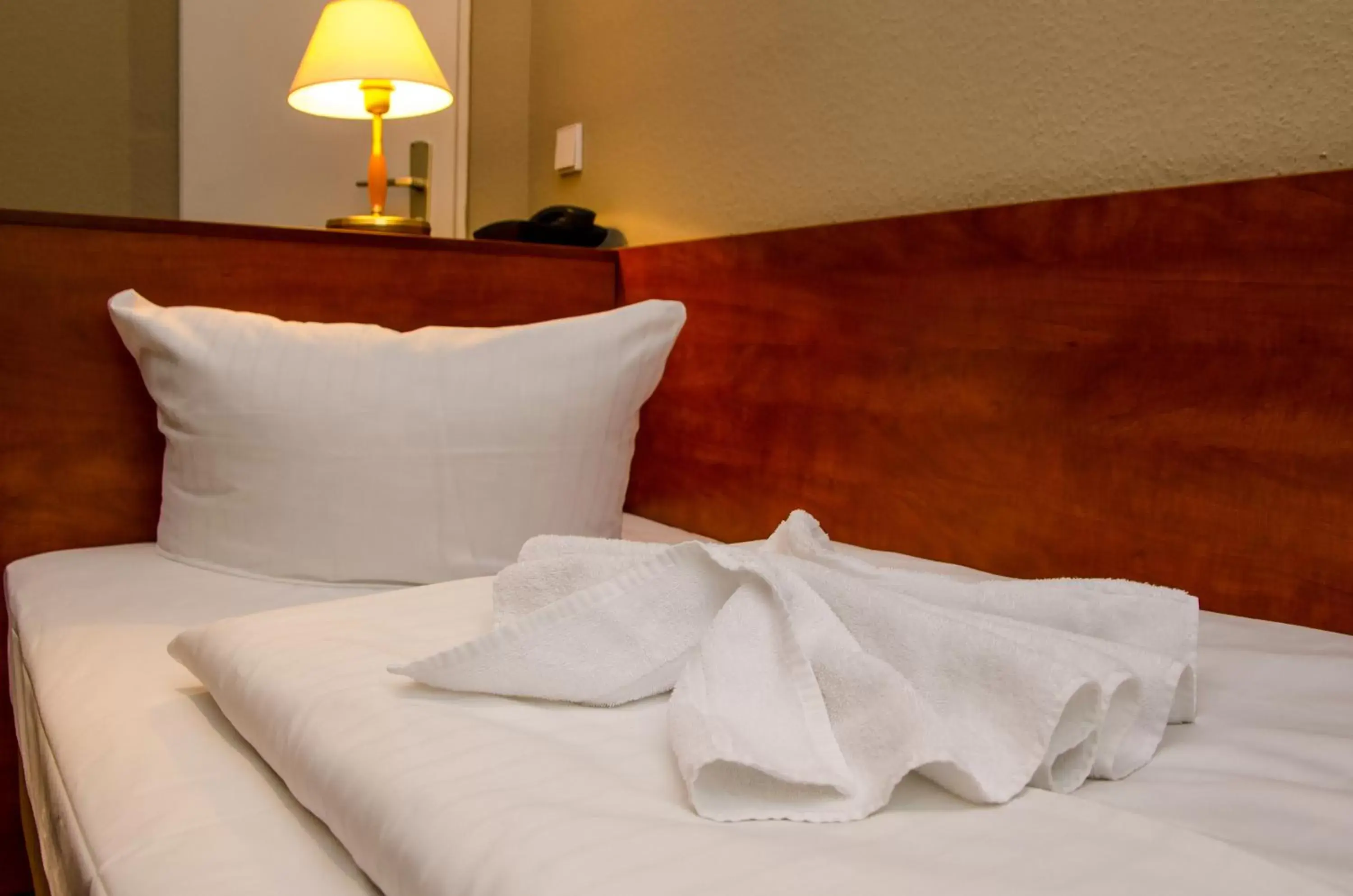 Bed in Hotel Astrid am Kurfürstendamm