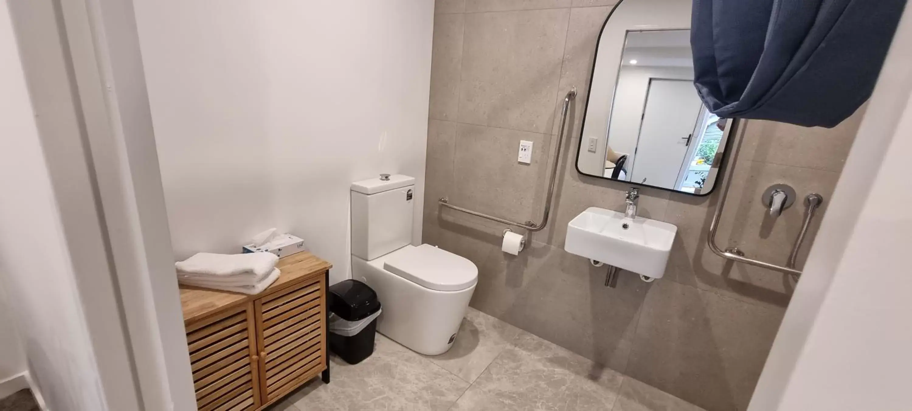 Toilet, Bathroom in New Orleans Hotel