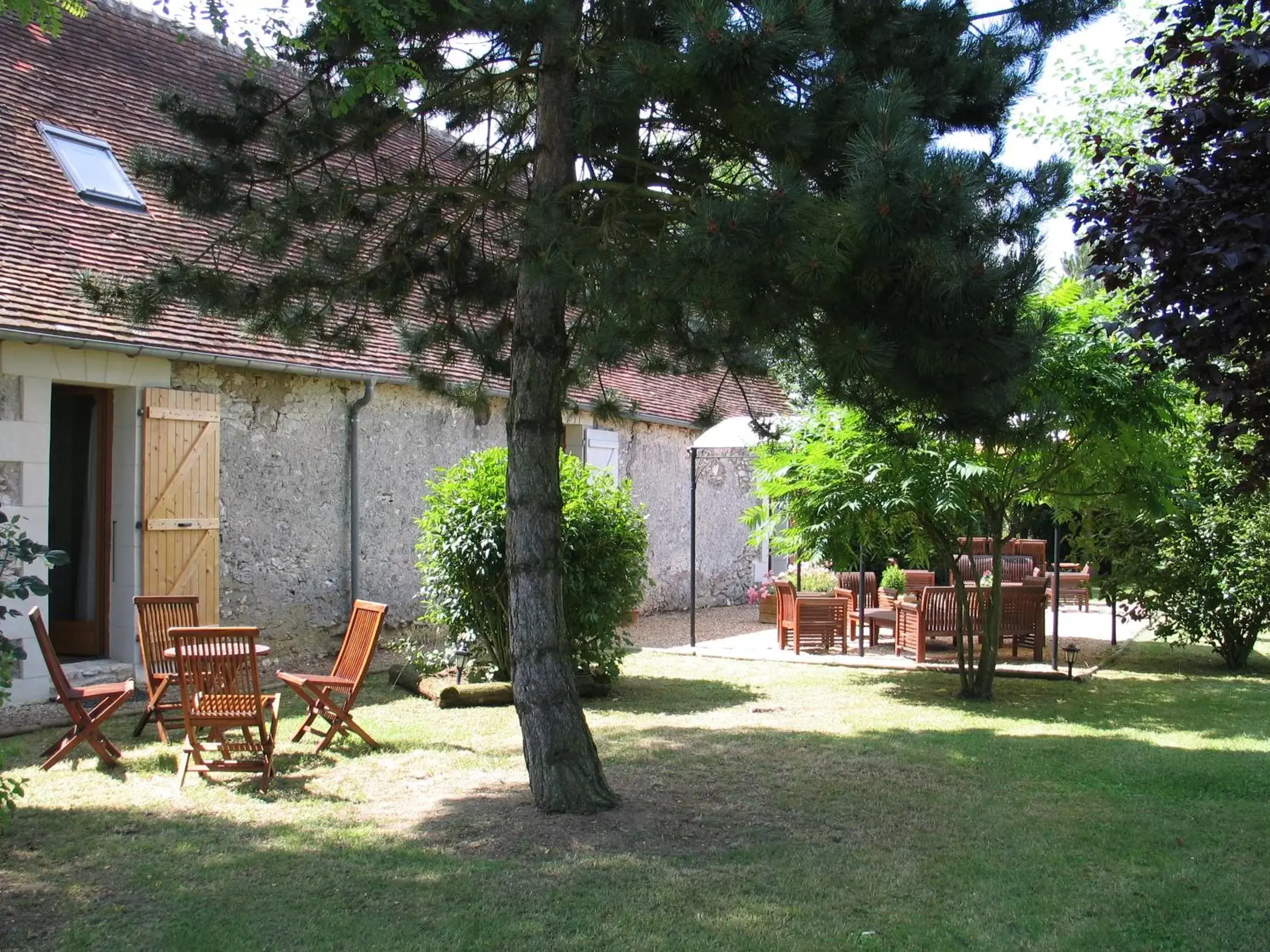 Garden in La Bihourderie