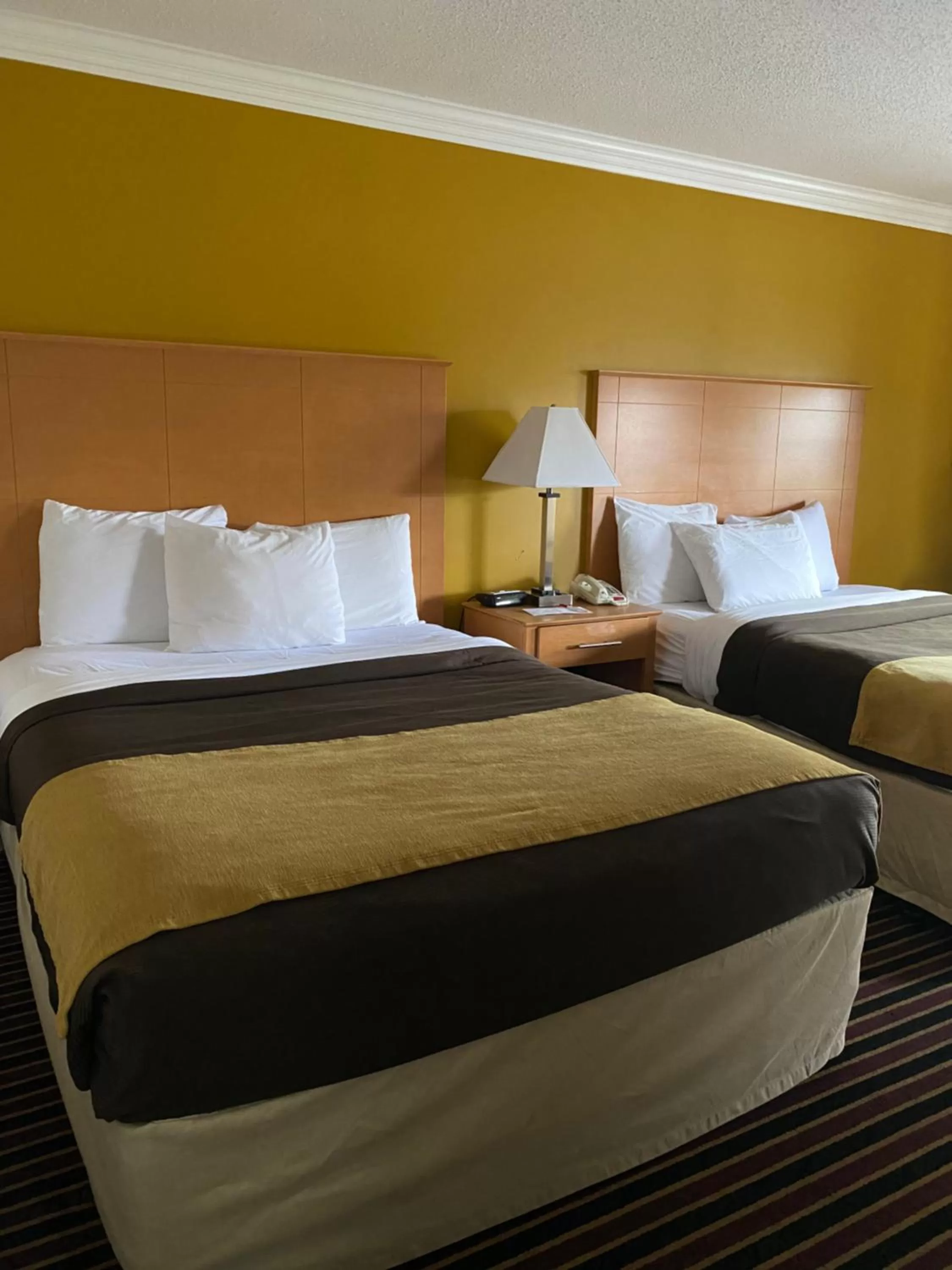 Bed in Econo Lodge at the Falls North