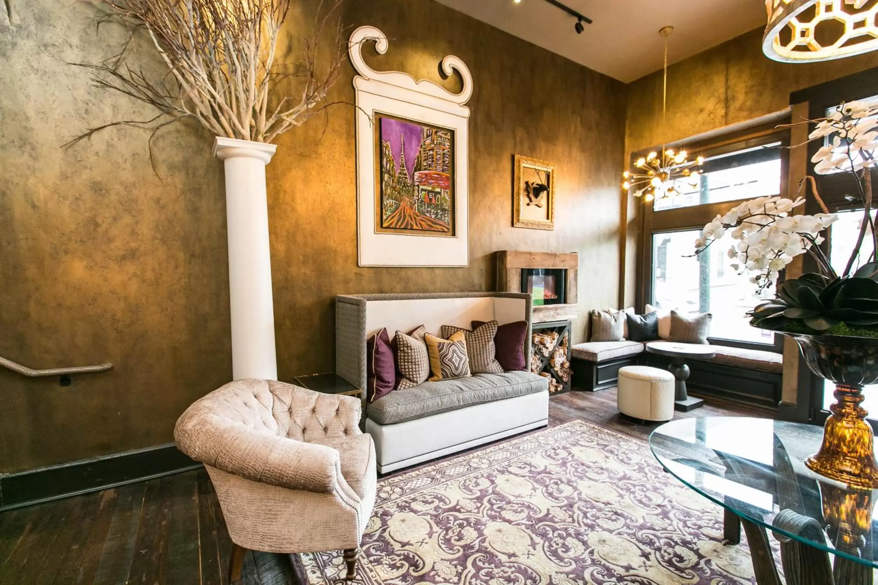 Lobby or reception in The Windsor - Asheville Lobby or reception in The Windsor - Asheville