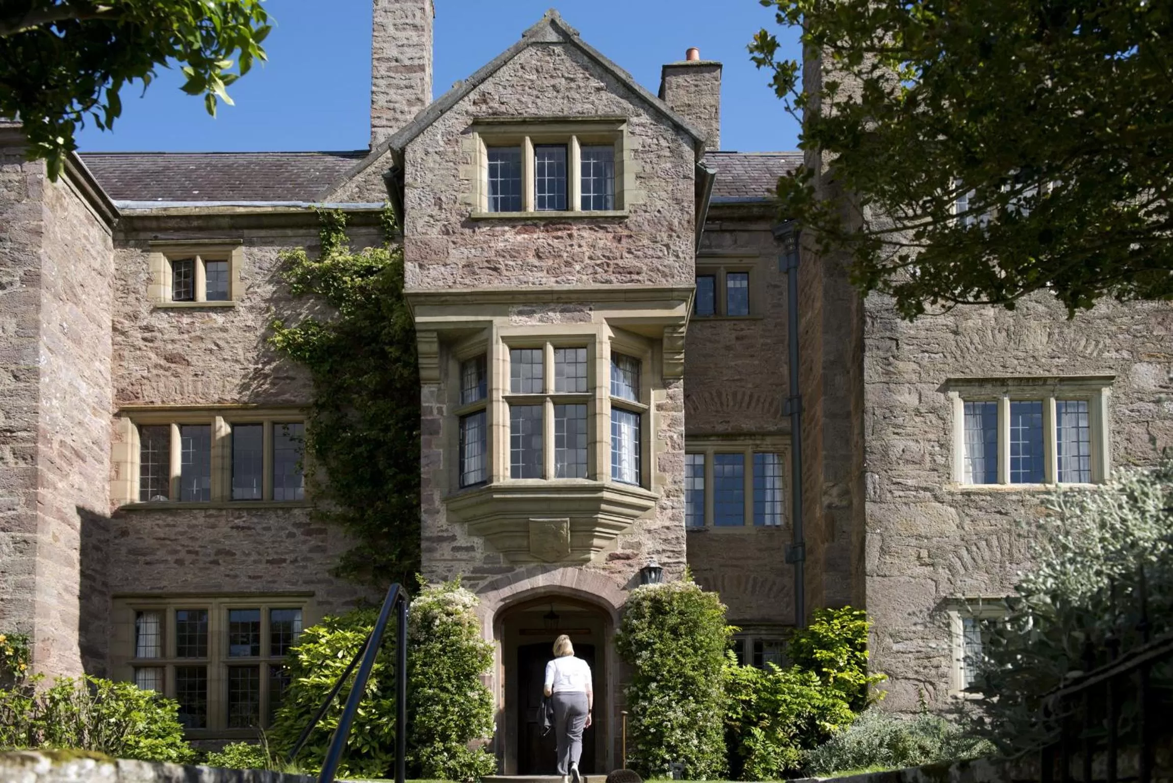 Facade/entrance in Bodysgallen Hall and Spa