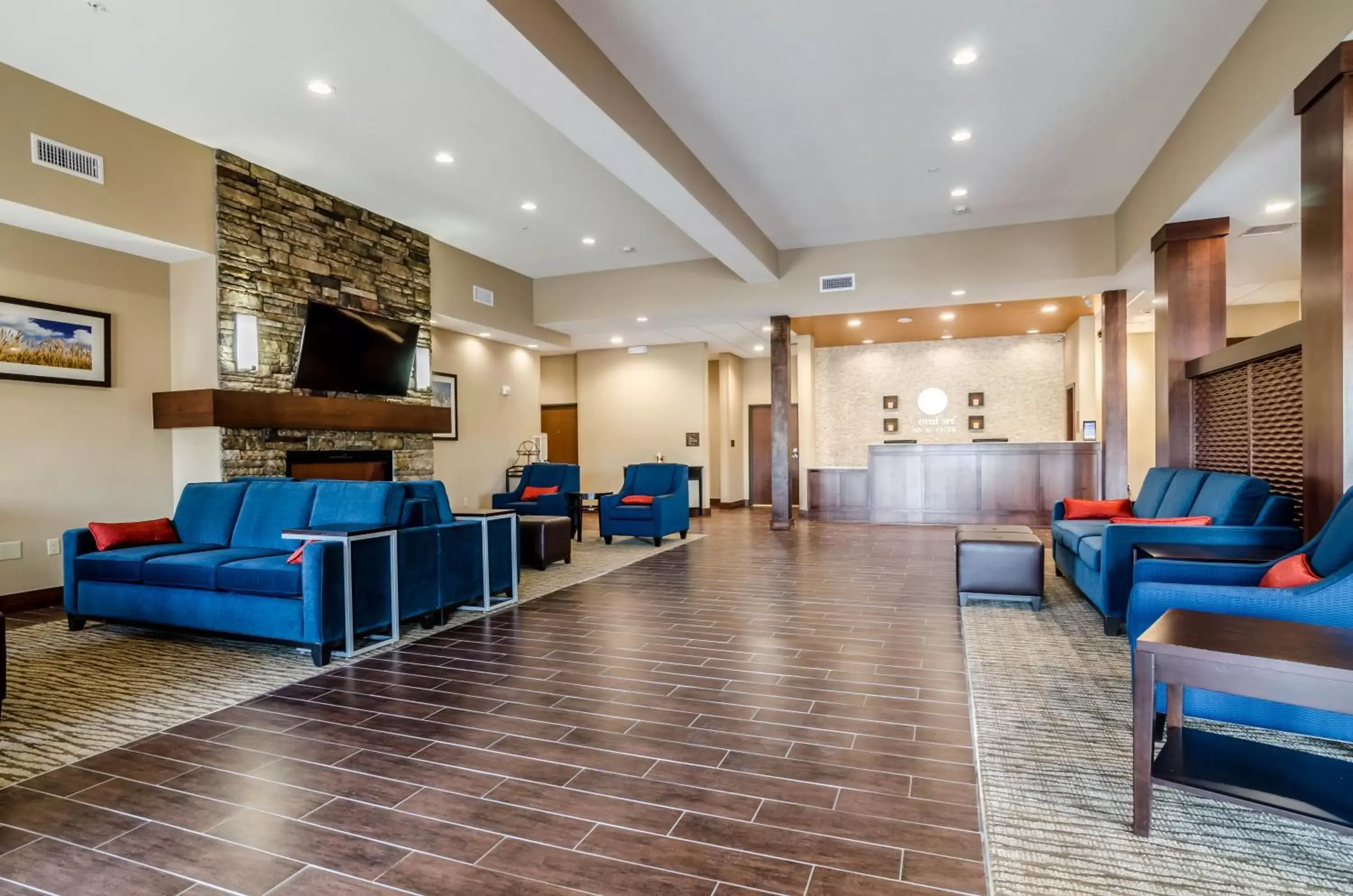 Lobby or reception, Lobby/Reception in Comfort Inn & Suites Augusta