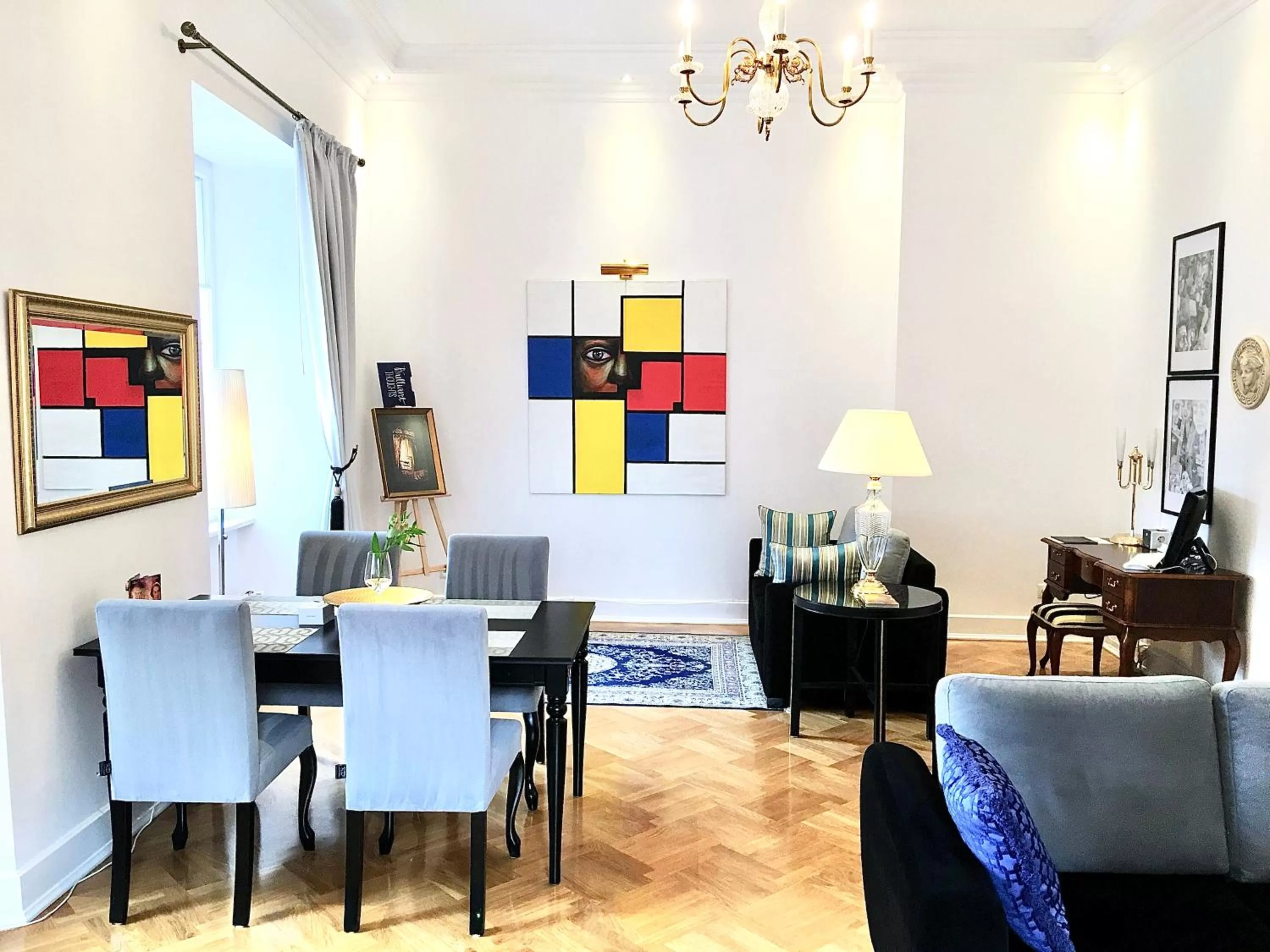 Living room in MONDRIAN Luxury Apartments Old Town