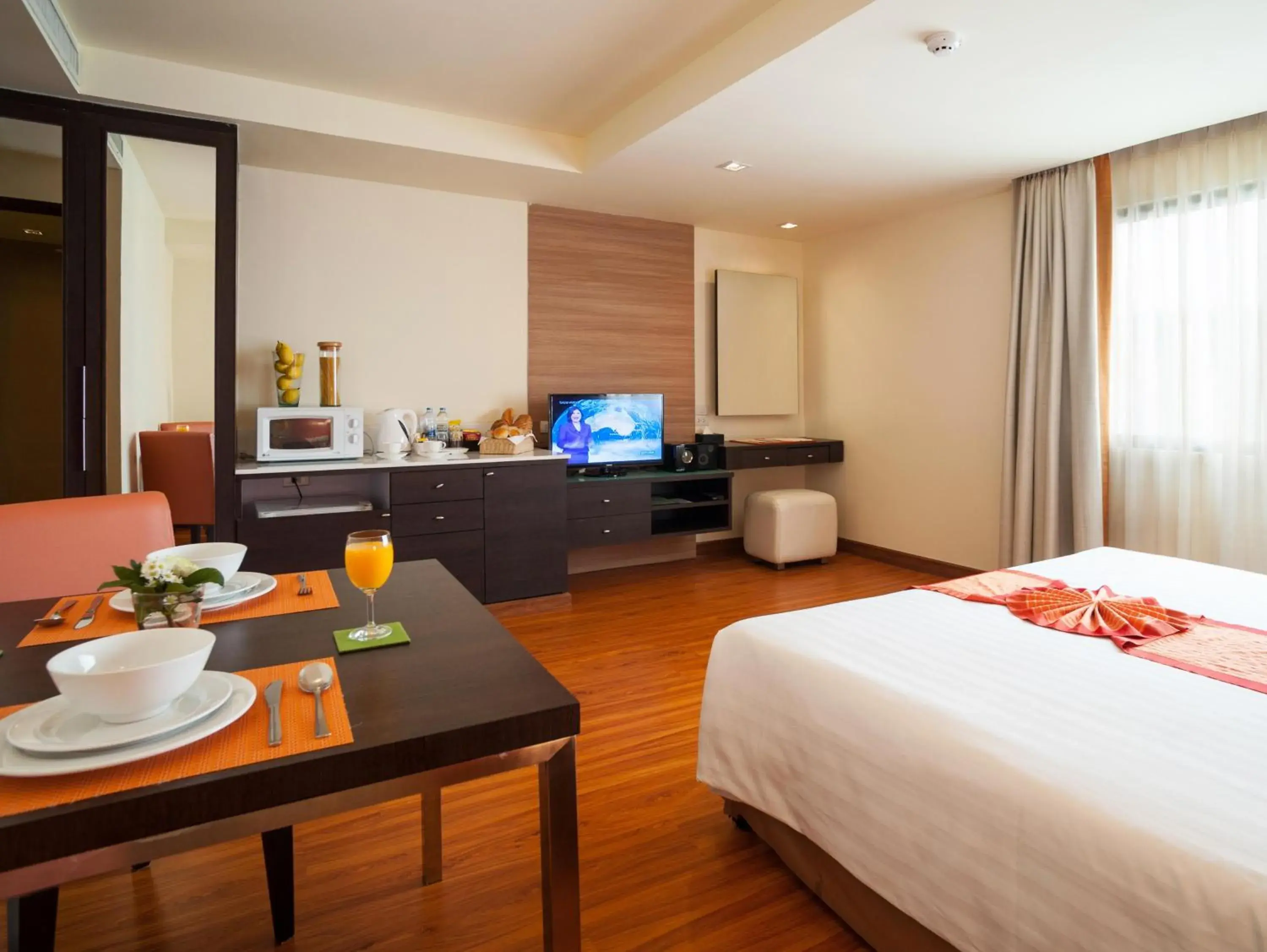 Bedroom, Bed in Aspen Suites Hotel Sukhumvit 2 Bedroom, Bed in Aspen Suites Hotel Sukhumvit 2