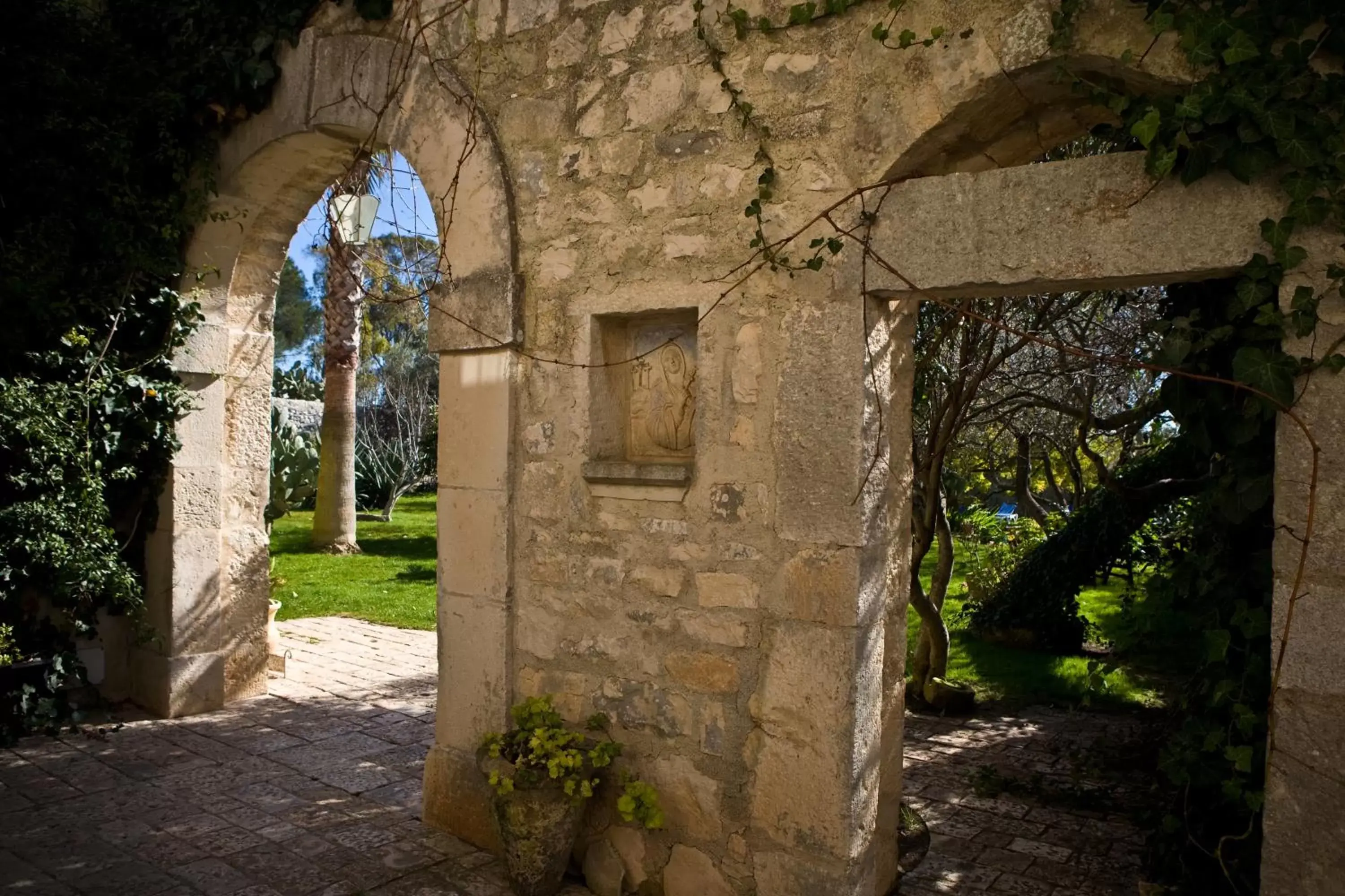 Facade/entrance in Eremo Della Giubiliana