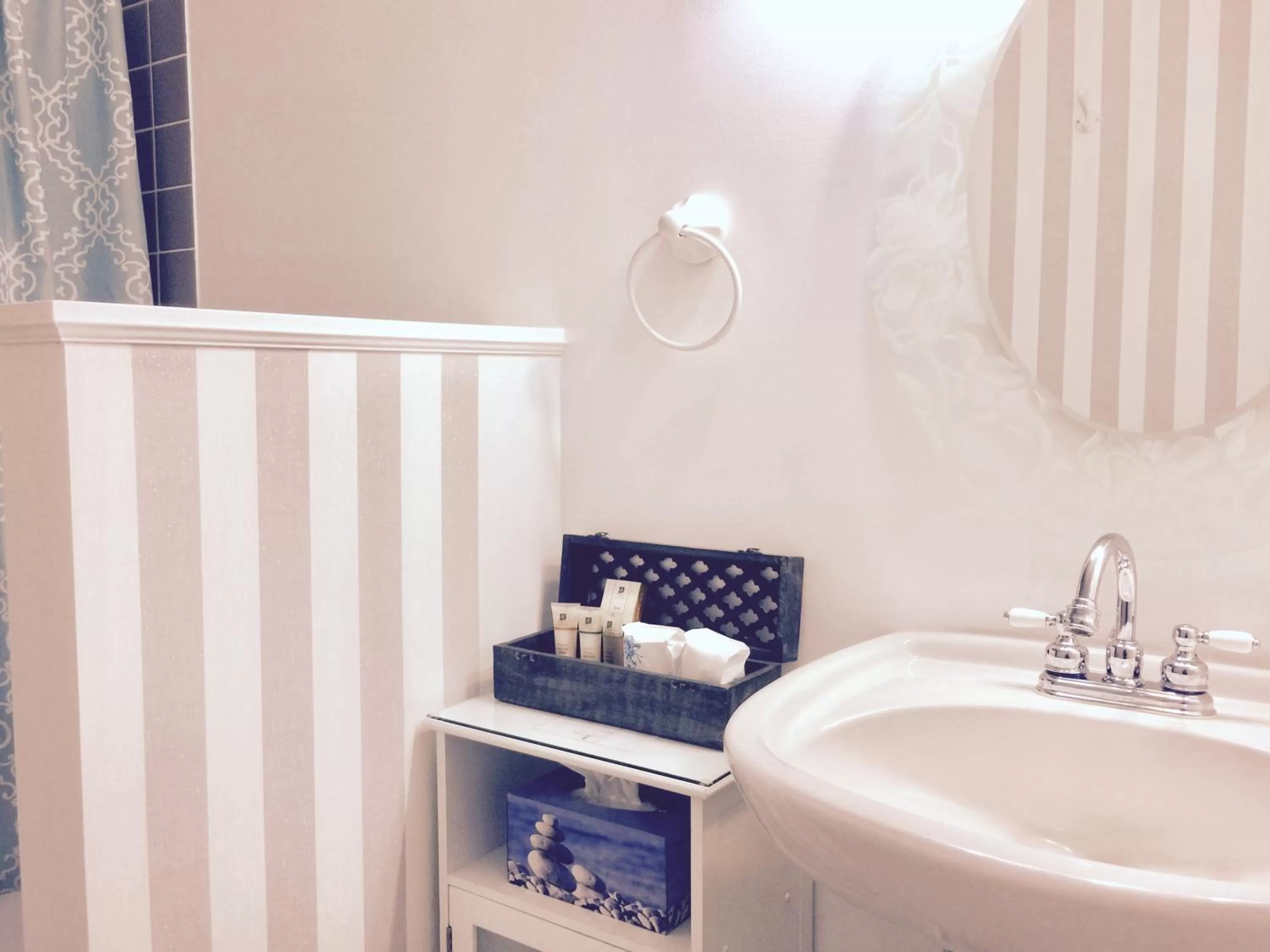 Toilet in Evergreen Bed & Breakfast