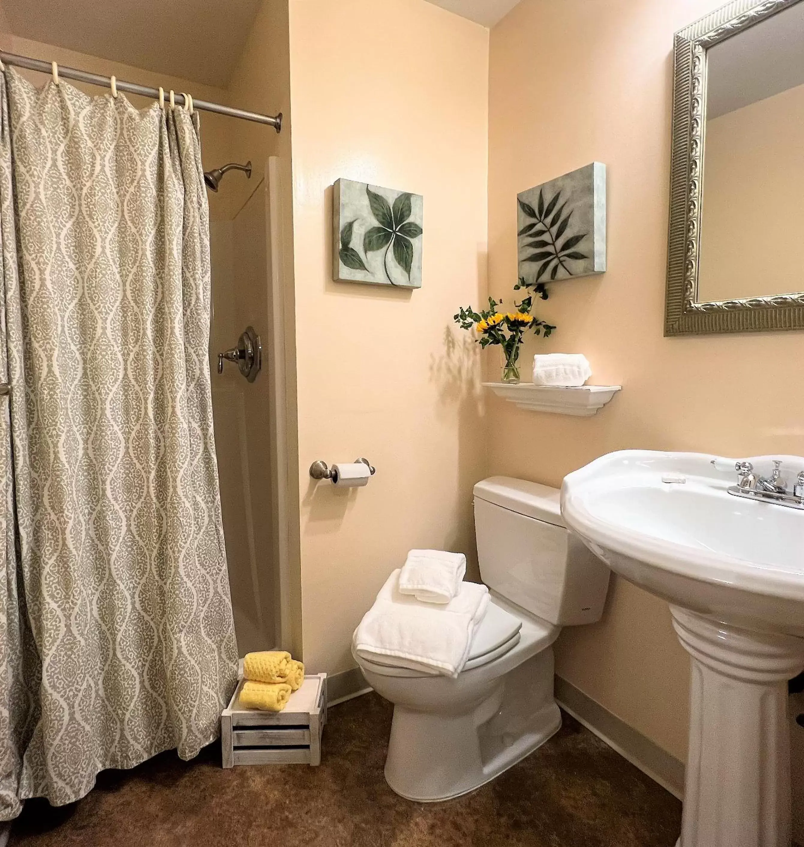 Bathroom in White Horse Lodge