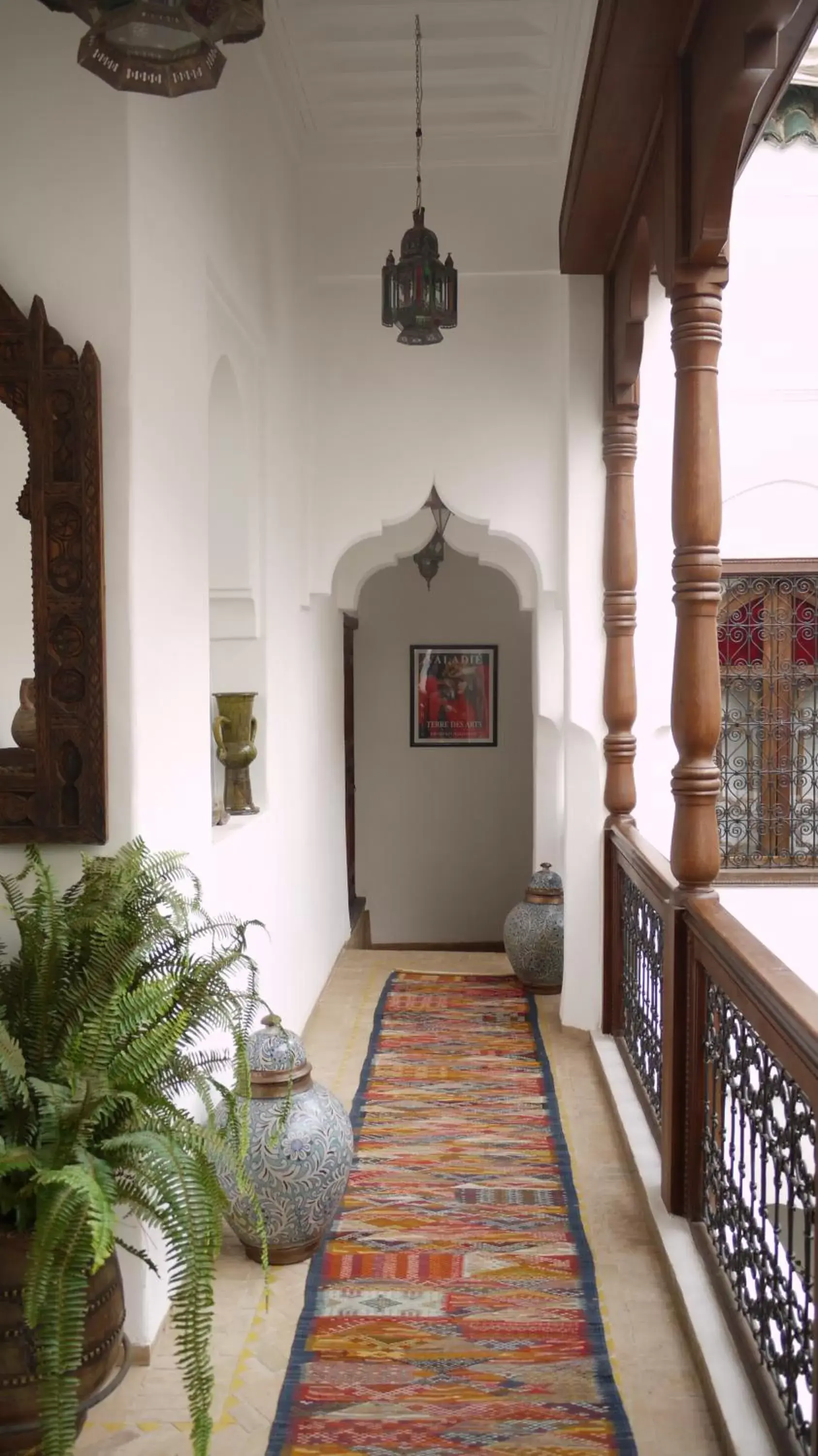 Balcony/Terrace in Riad Ghali Hotel & SPA