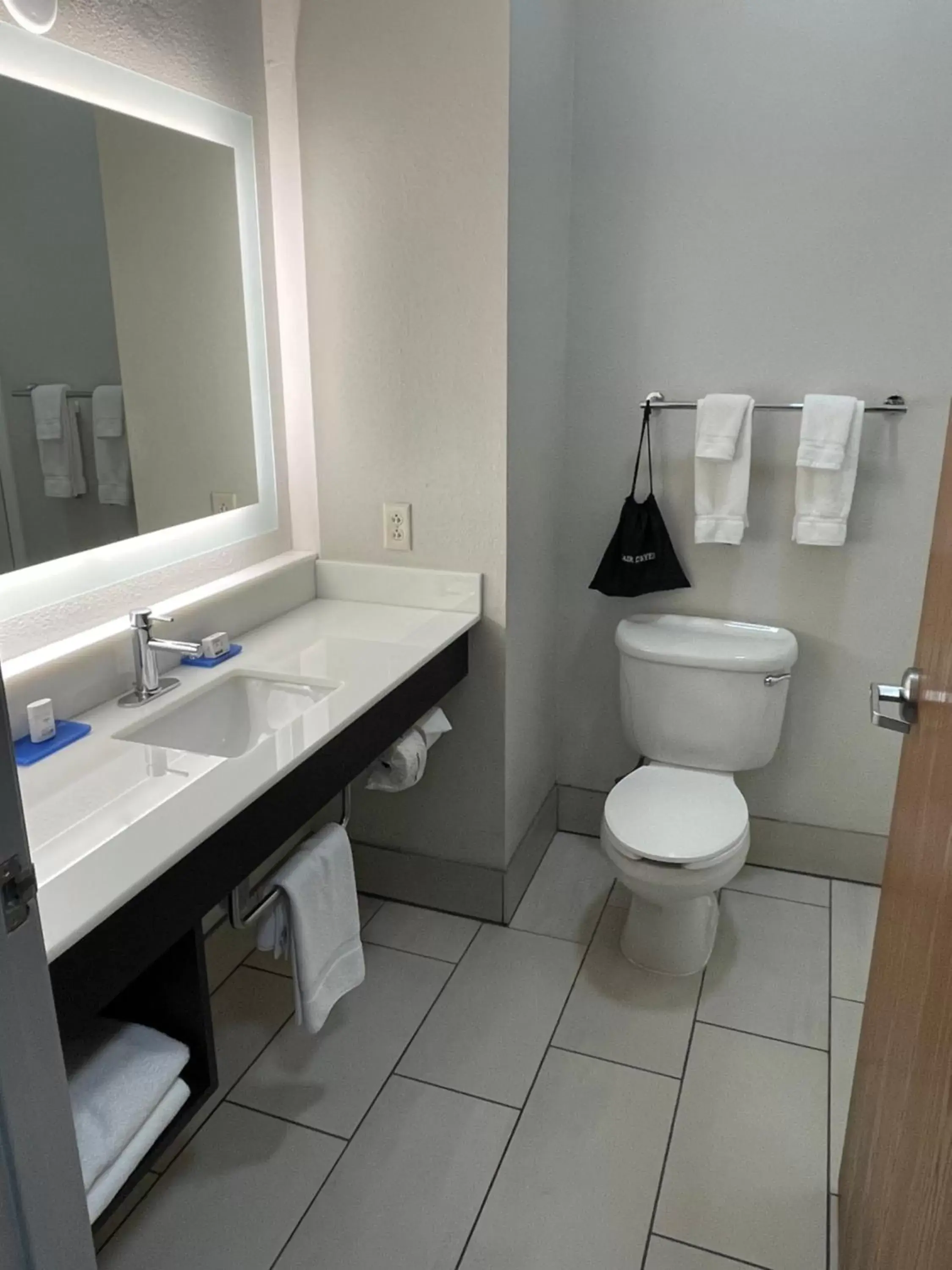 Bathroom in Holiday Inn Express Hotel & Suites Las Vegas, an IHG Hotel