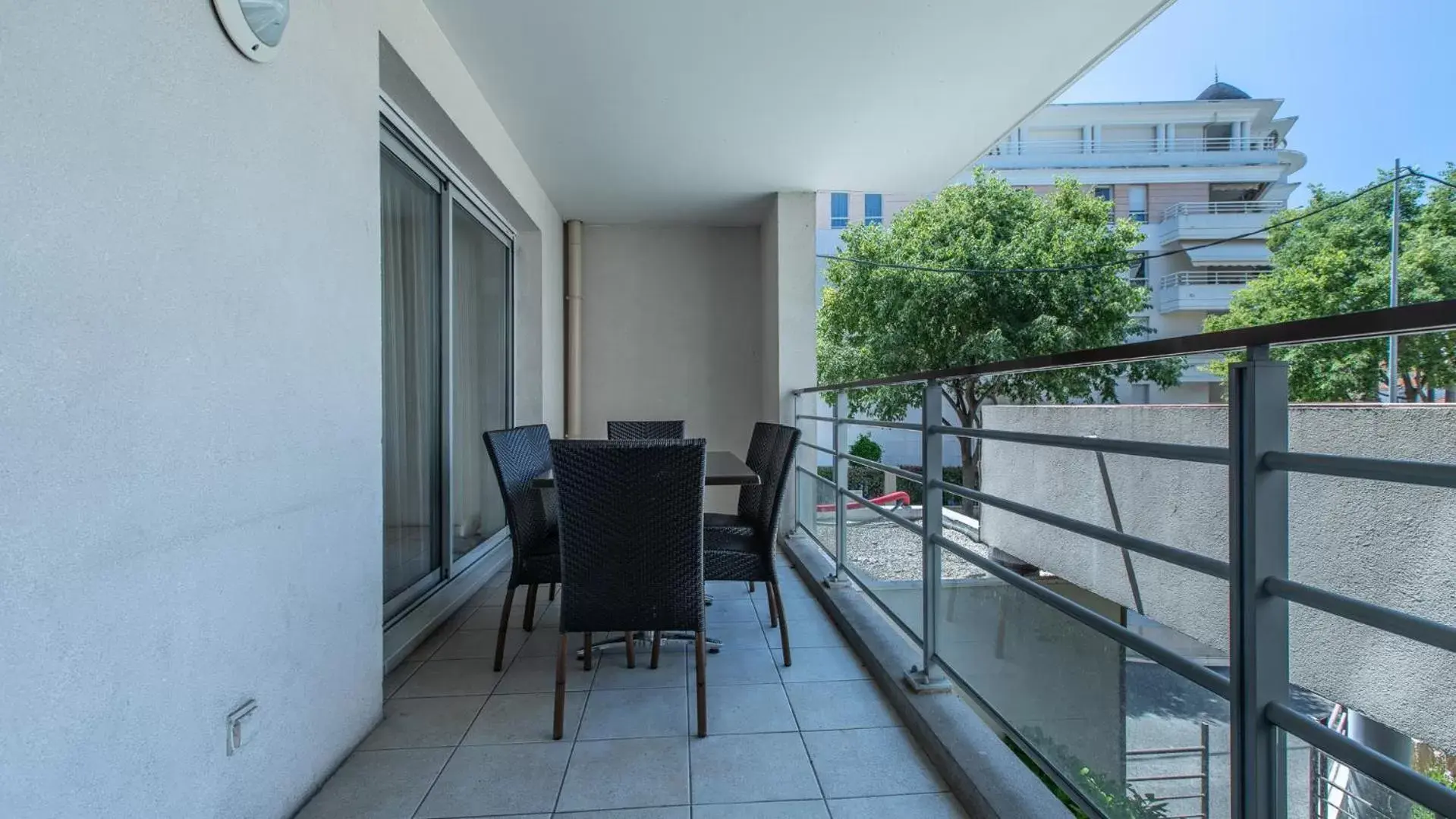 Balcony/Terrace in Vacancéole - Résidence Le Crystal